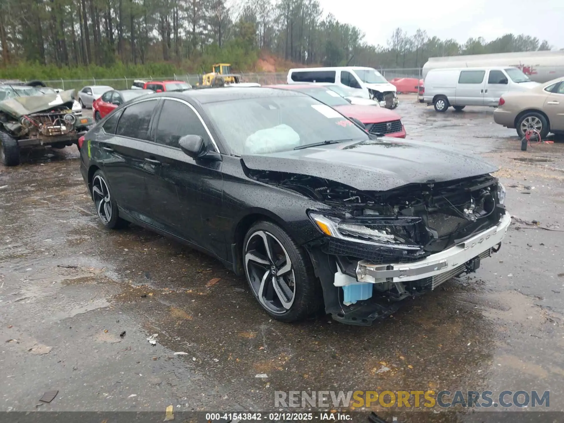1 Photograph of a damaged car 1HGCV2F38NA021354 HONDA ACCORD 2022