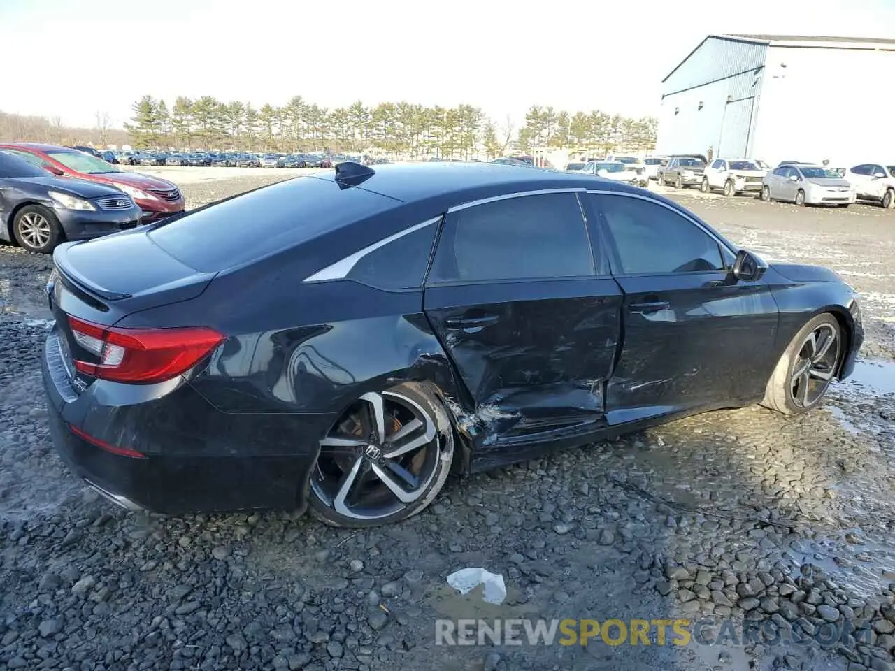 3 Photograph of a damaged car 1HGCV2F3XNA014566 HONDA ACCORD 2022
