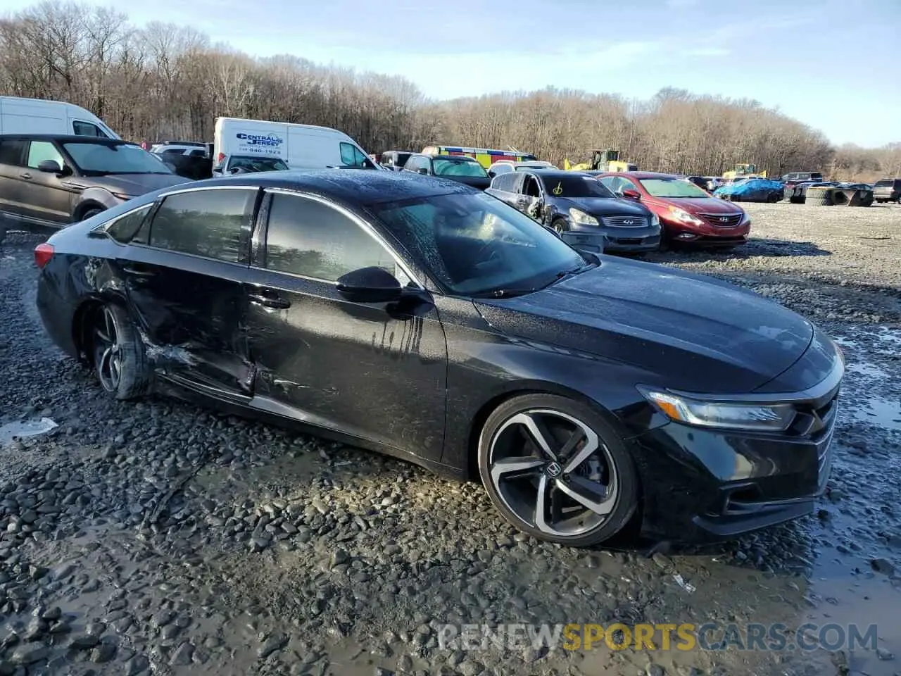4 Photograph of a damaged car 1HGCV2F3XNA014566 HONDA ACCORD 2022