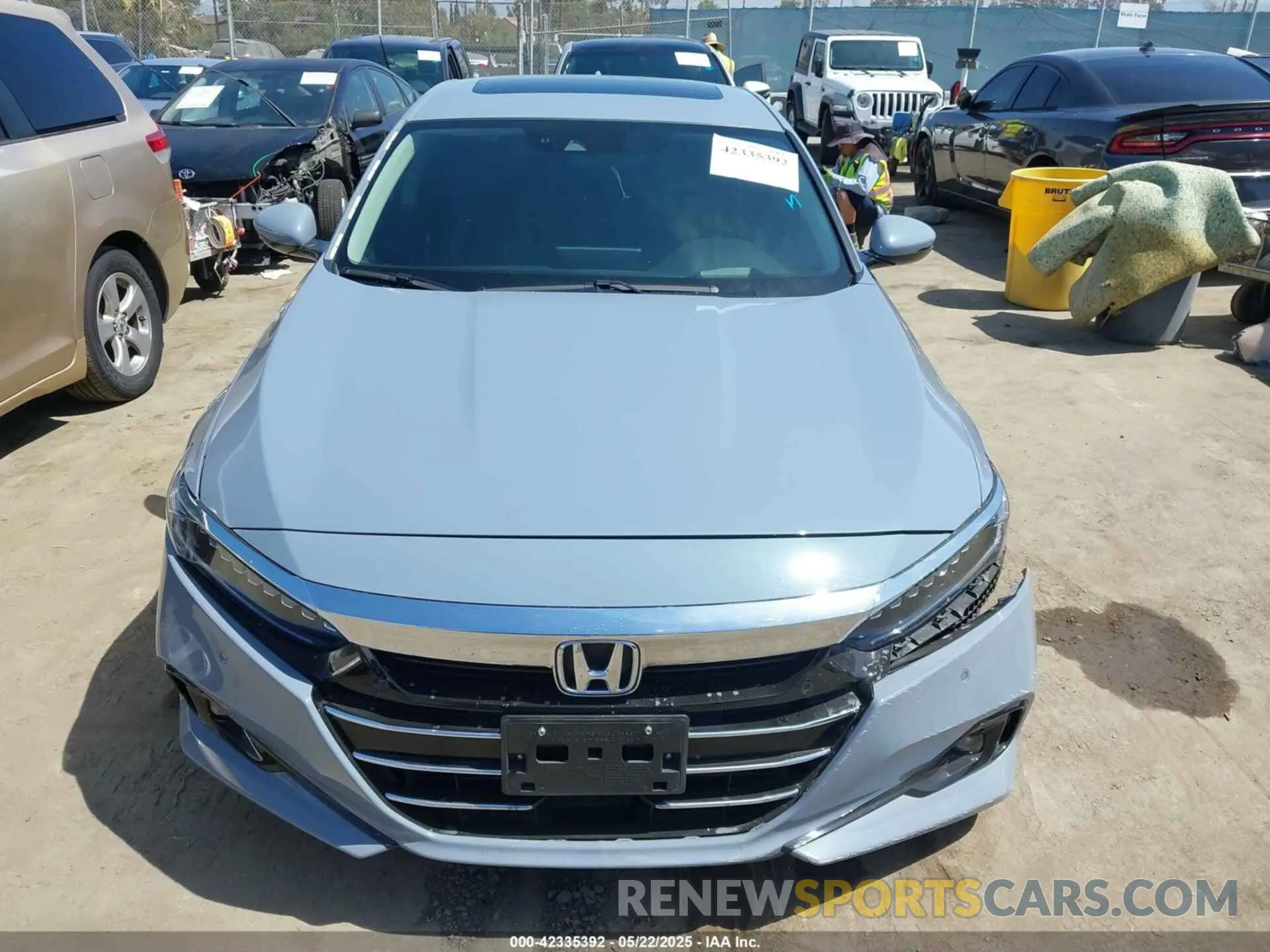 13 Фотография поврежденного автомобиля 1HGCV2F95NA008324 HONDA ACCORD 2022