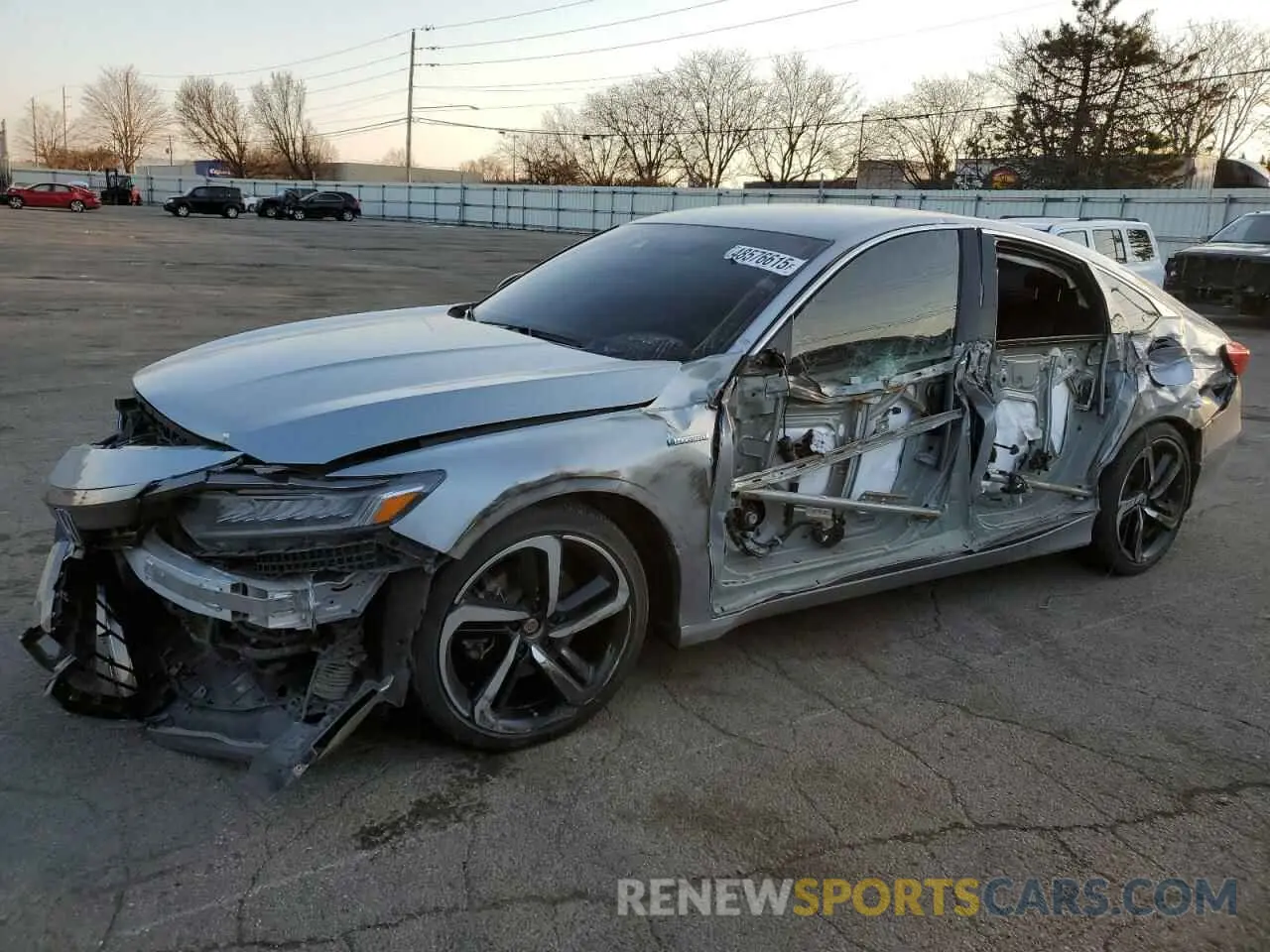 1 Photograph of a damaged car 1HGCV3F20NA036119 HONDA ACCORD 2022