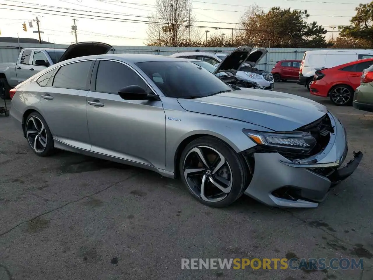 4 Photograph of a damaged car 1HGCV3F20NA036119 HONDA ACCORD 2022
