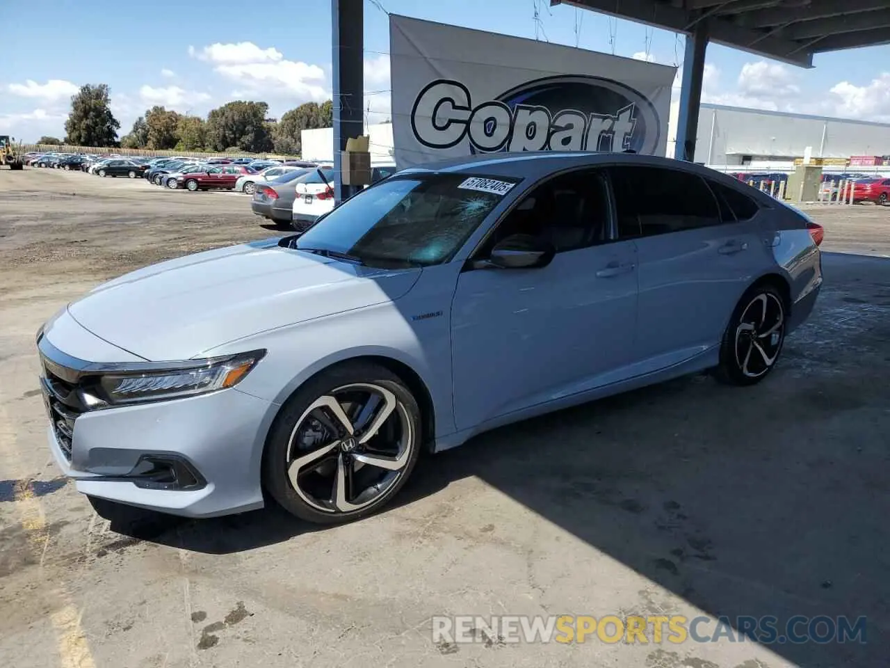 1 Photograph of a damaged car 1HGCV3F20NA039179 HONDA ACCORD 2022