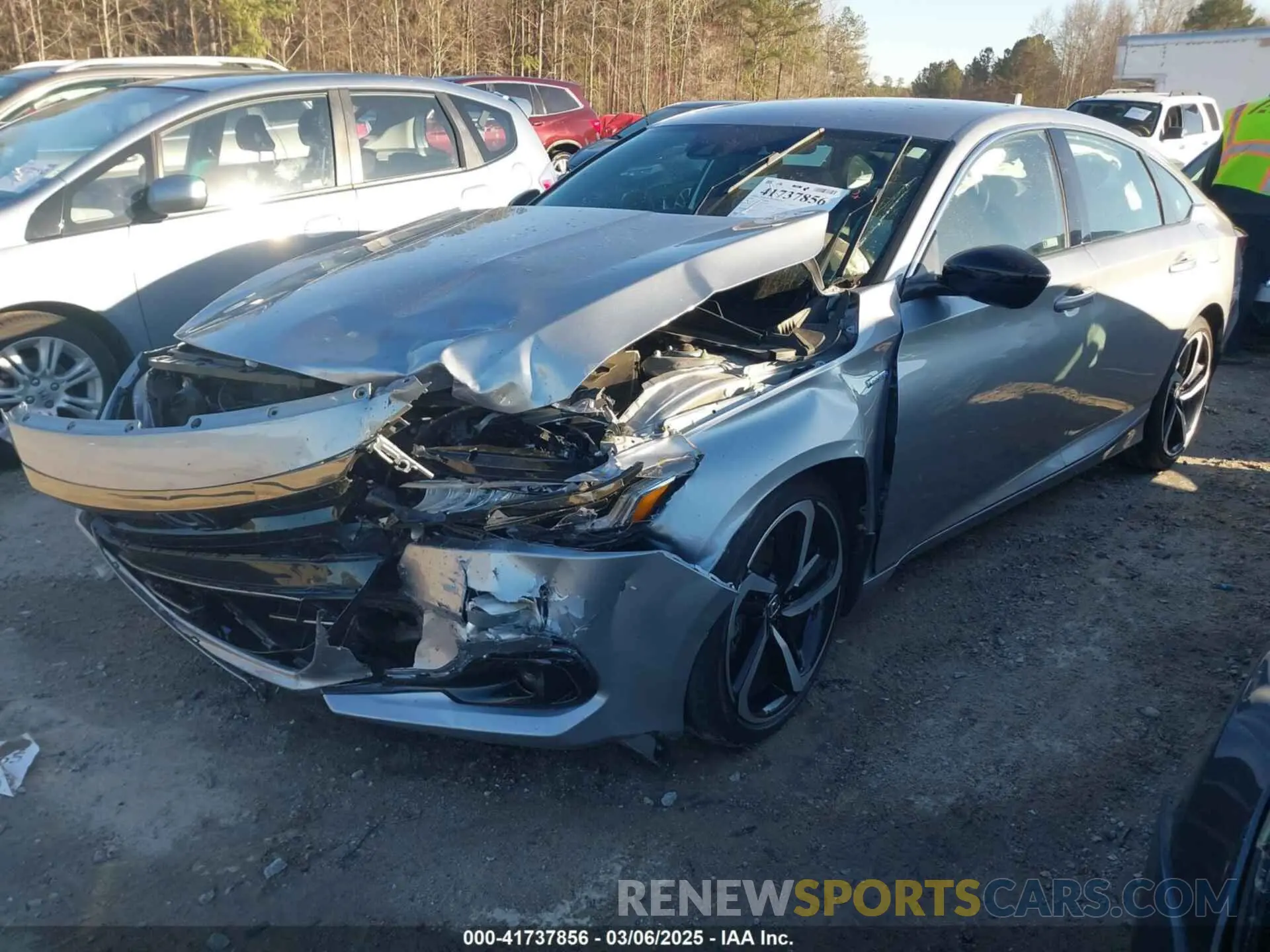 2 Фотография поврежденного автомобиля 1HGCV3F20NA046505 HONDA ACCORD 2022