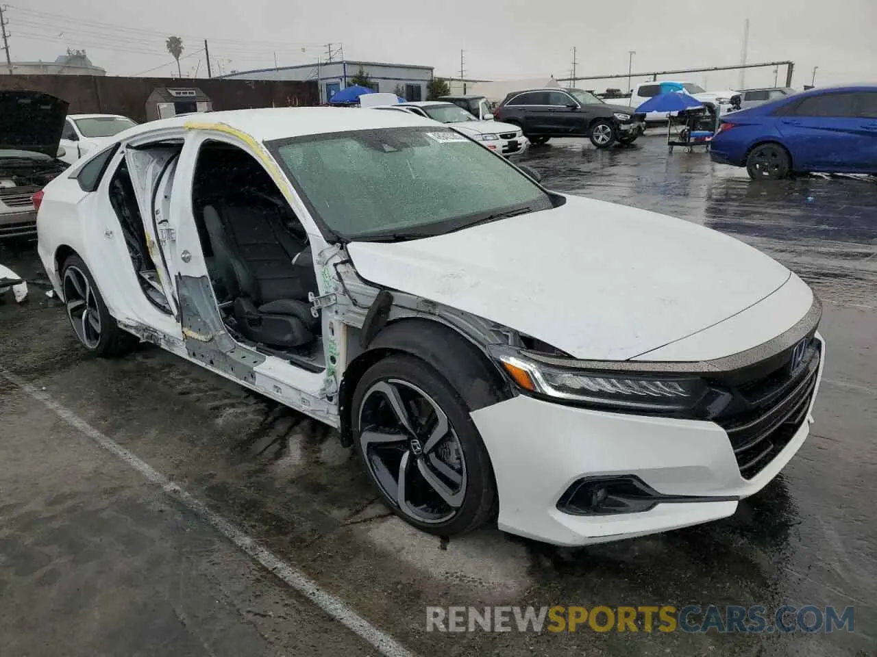 4 Фотография поврежденного автомобиля 1HGCV3F20NA047637 HONDA ACCORD 2022