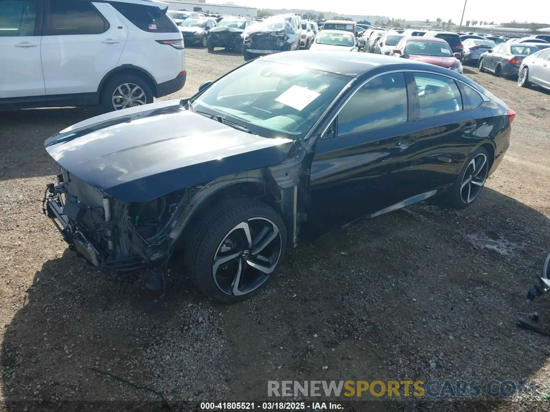 2 Фотография поврежденного автомобиля 1HGCV3F21NA008636 HONDA ACCORD 2022