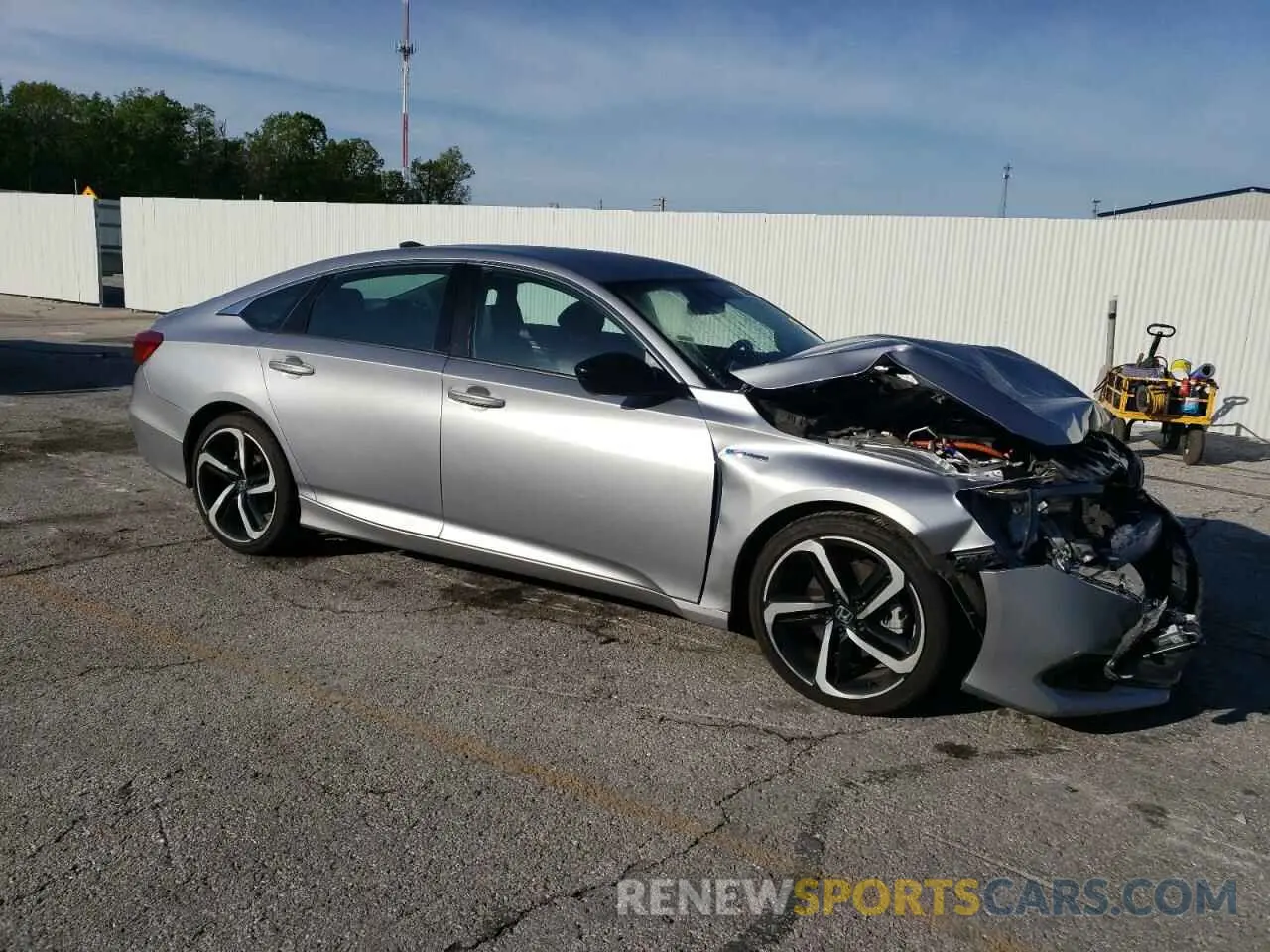 4 Photograph of a damaged car 1HGCV3F21NA014596 HONDA ACCORD 2022