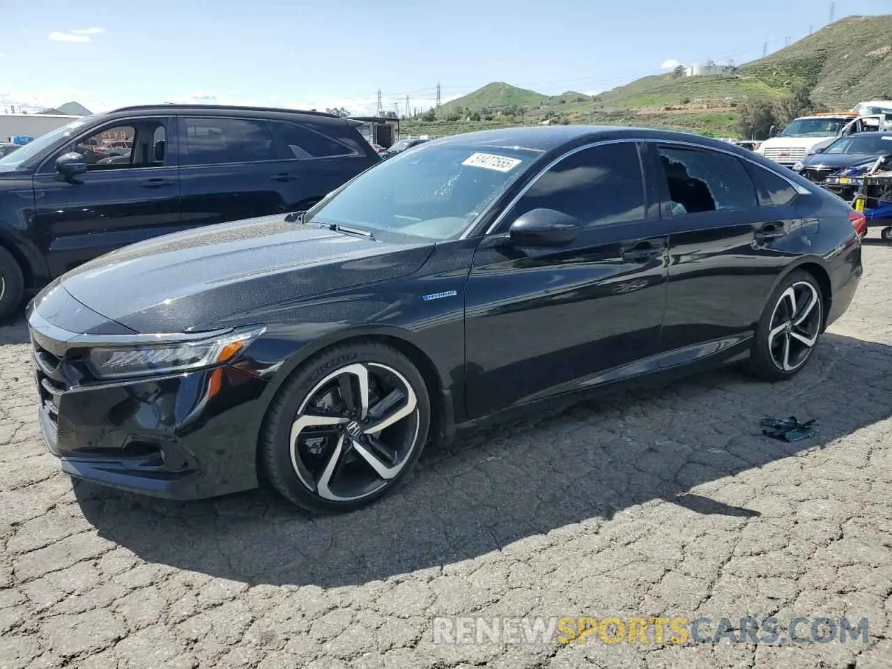 1 Photograph of a damaged car 1HGCV3F21NA036601 HONDA ACCORD 2022