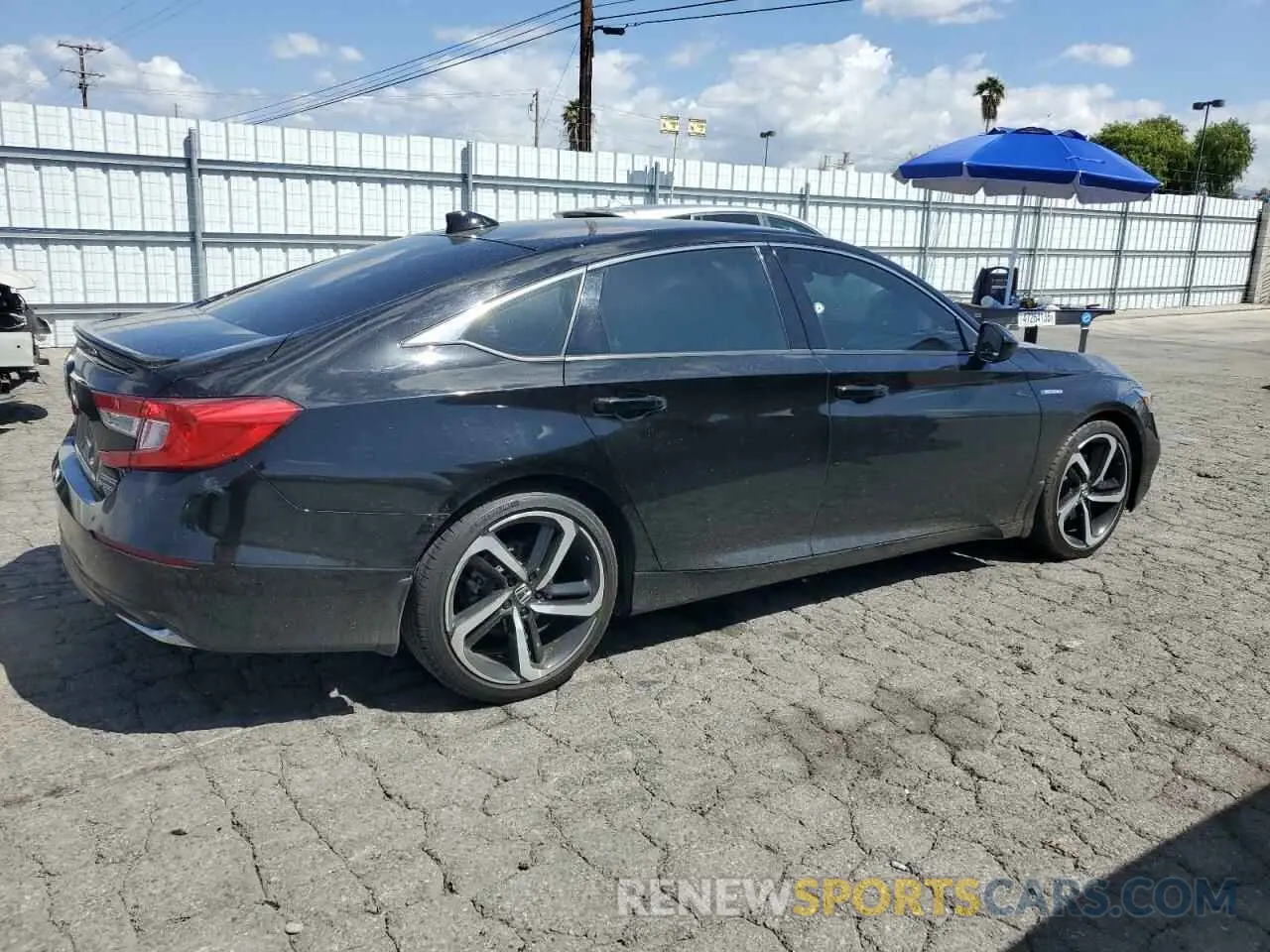 3 Photograph of a damaged car 1HGCV3F21NA036601 HONDA ACCORD 2022