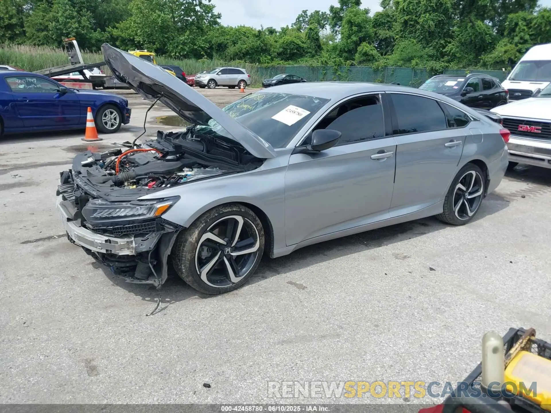 2 Фотография поврежденного автомобиля 1HGCV3F21NA037375 HONDA ACCORD 2022
