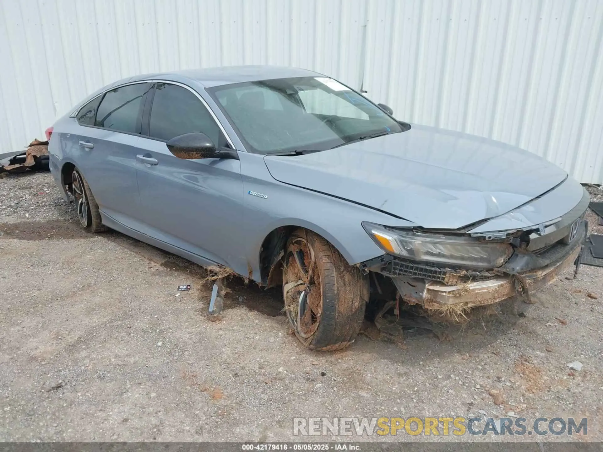 1 Photograph of a damaged car 1HGCV3F21NA038073 HONDA ACCORD 2022
