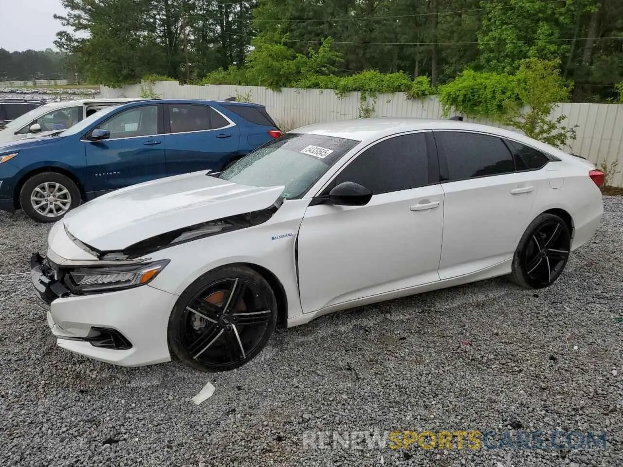 1 Photograph of a damaged car 1HGCV3F21NA041166 HONDA ACCORD 2022