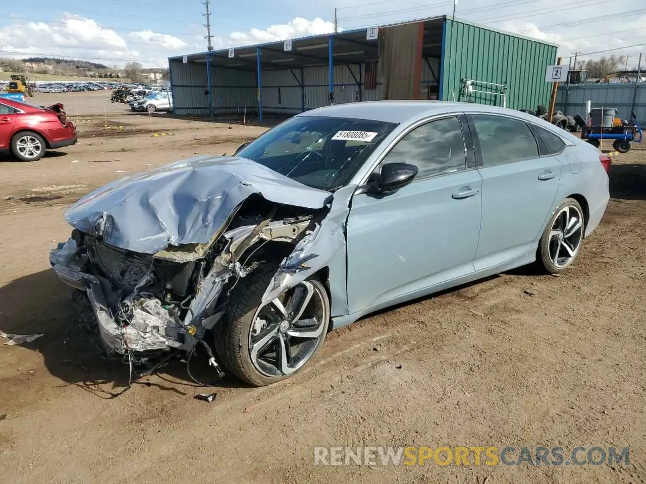 1 Photograph of a damaged car 1HGCV3F22NA020116 HONDA ACCORD 2022
