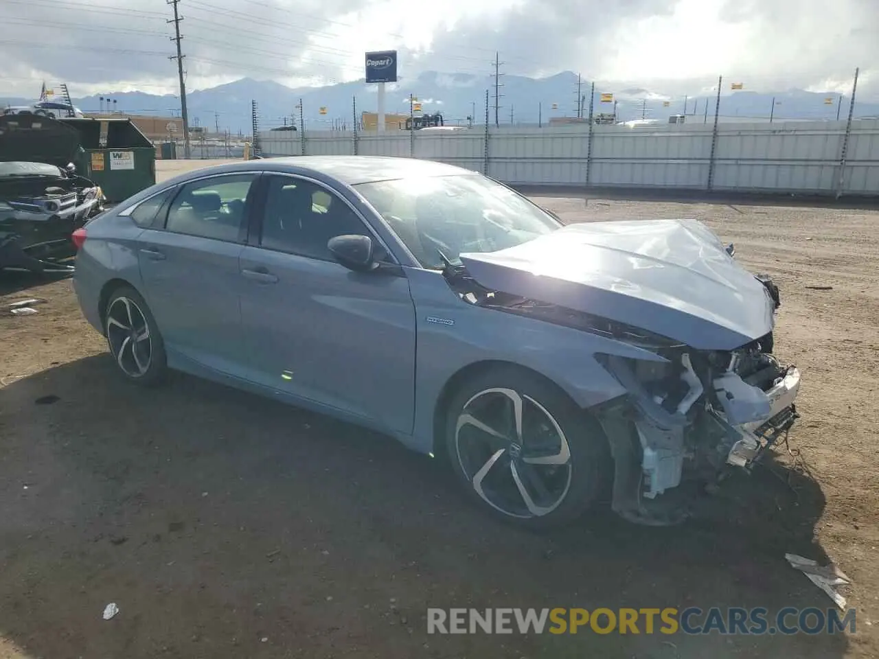 4 Photograph of a damaged car 1HGCV3F22NA020116 HONDA ACCORD 2022