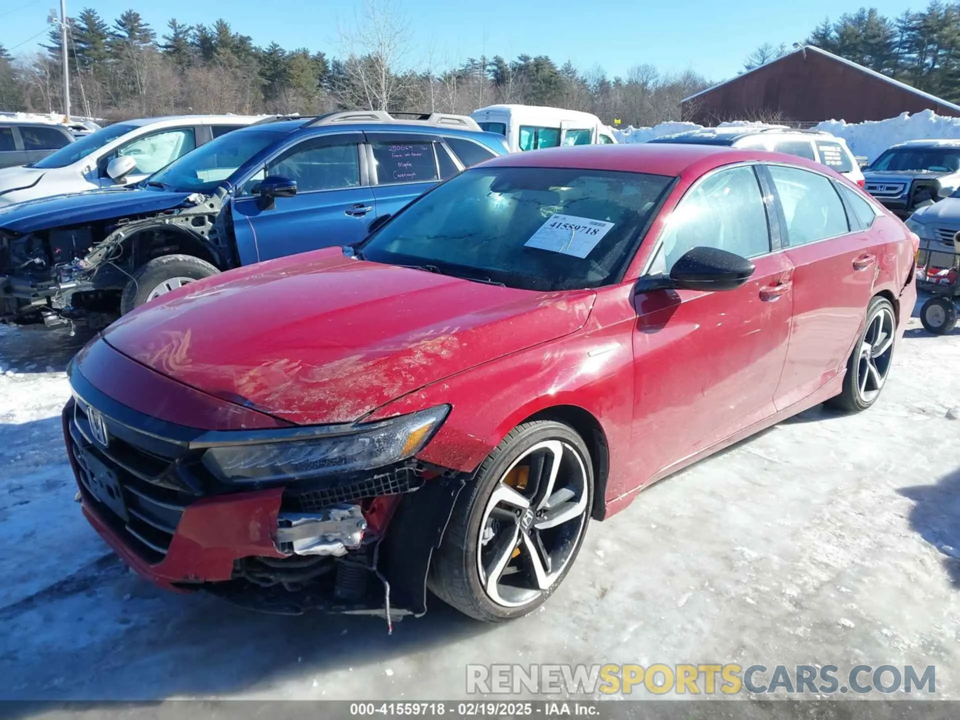 6 Фотография поврежденного автомобиля 1HGCV3F22NA026725 HONDA ACCORD 2022