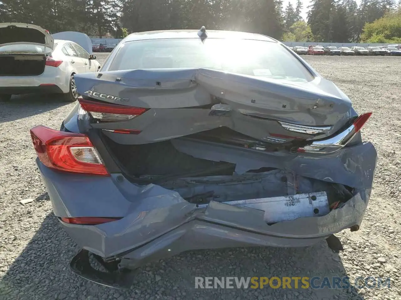 6 Photograph of a damaged car 1HGCV3F22NA028037 HONDA ACCORD 2022