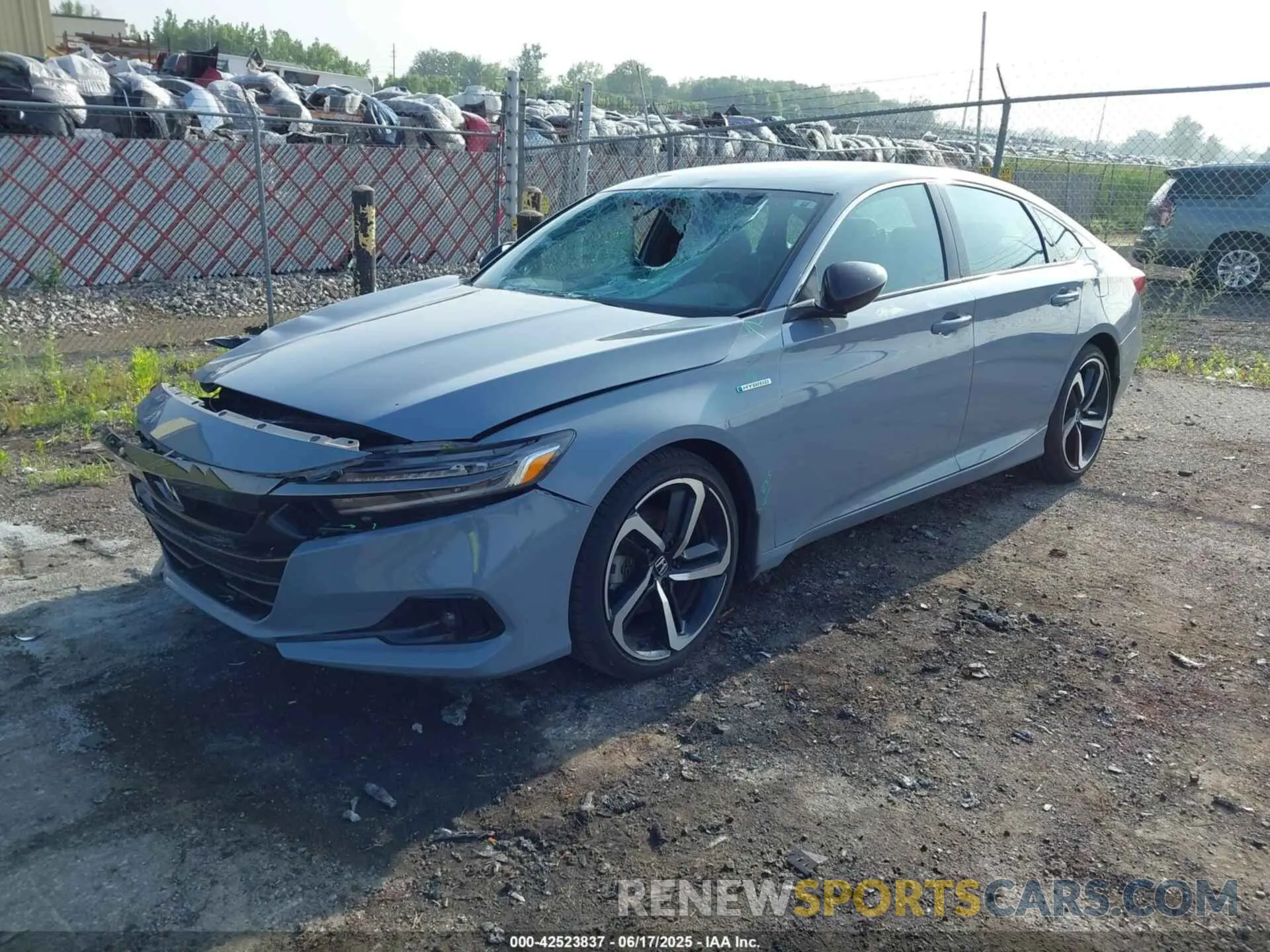 2 Фотография поврежденного автомобиля 1HGCV3F22NA035781 HONDA ACCORD 2022