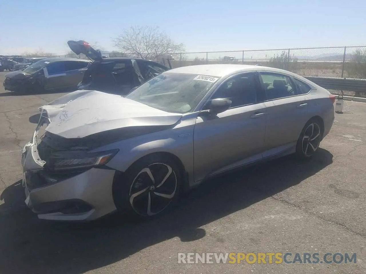 1 Photograph of a damaged car 1HGCV3F22NA039099 HONDA ACCORD 2022