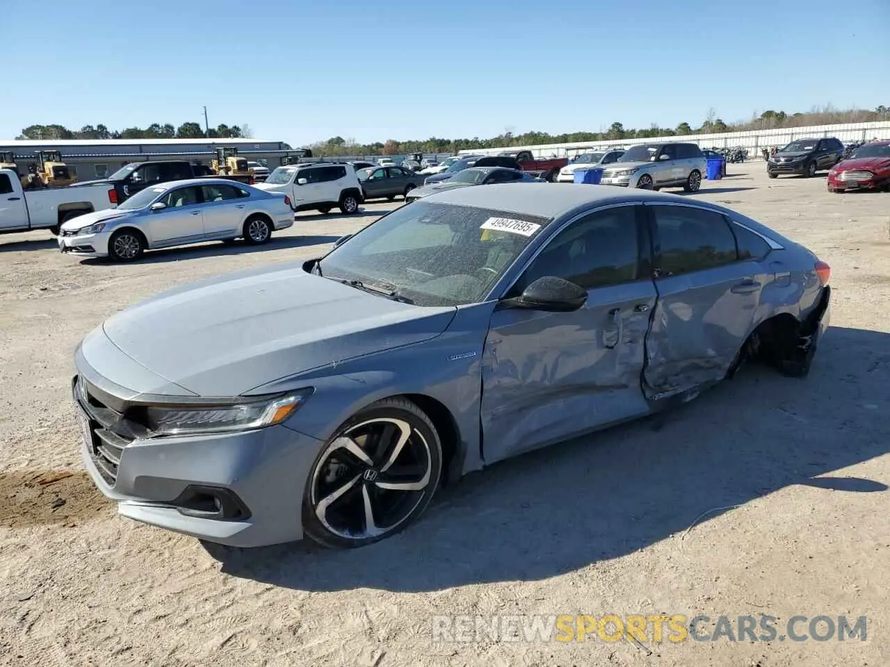 1 Фотография поврежденного автомобиля 1HGCV3F22NA046635 HONDA ACCORD 2022