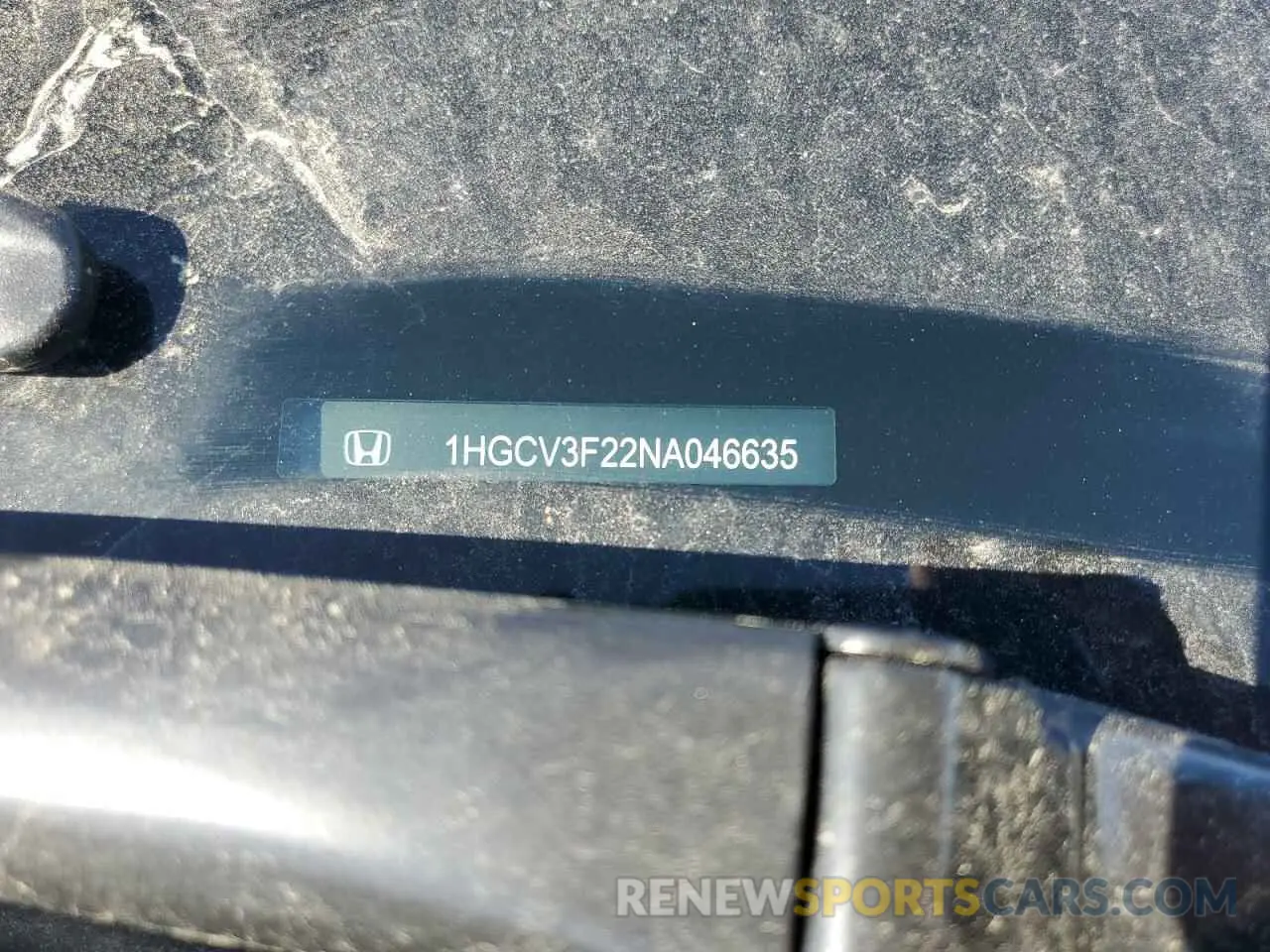 15 Фотография поврежденного автомобиля 1HGCV3F22NA046635 HONDA ACCORD 2022
