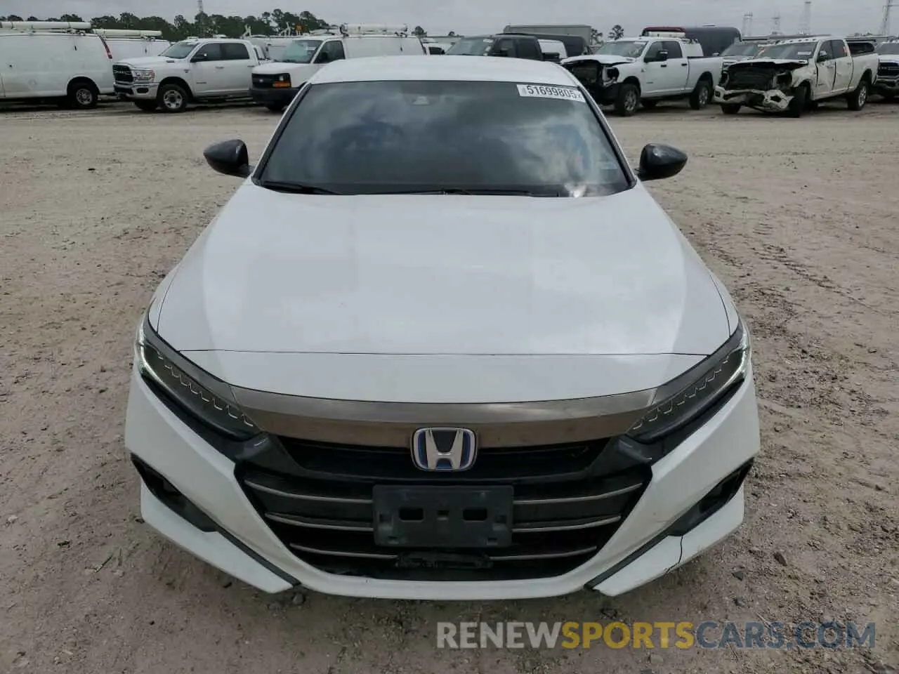 5 Фотография поврежденного автомобиля 1HGCV3F23NA044781 HONDA ACCORD 2022