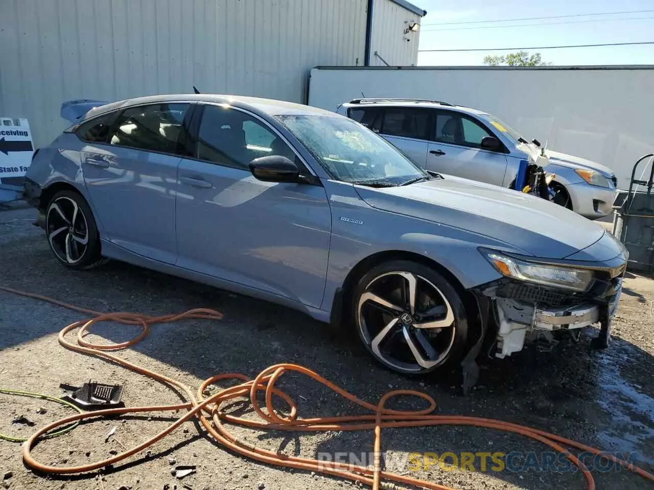 4 Фотография поврежденного автомобиля 1HGCV3F24NA009229 HONDA ACCORD 2022