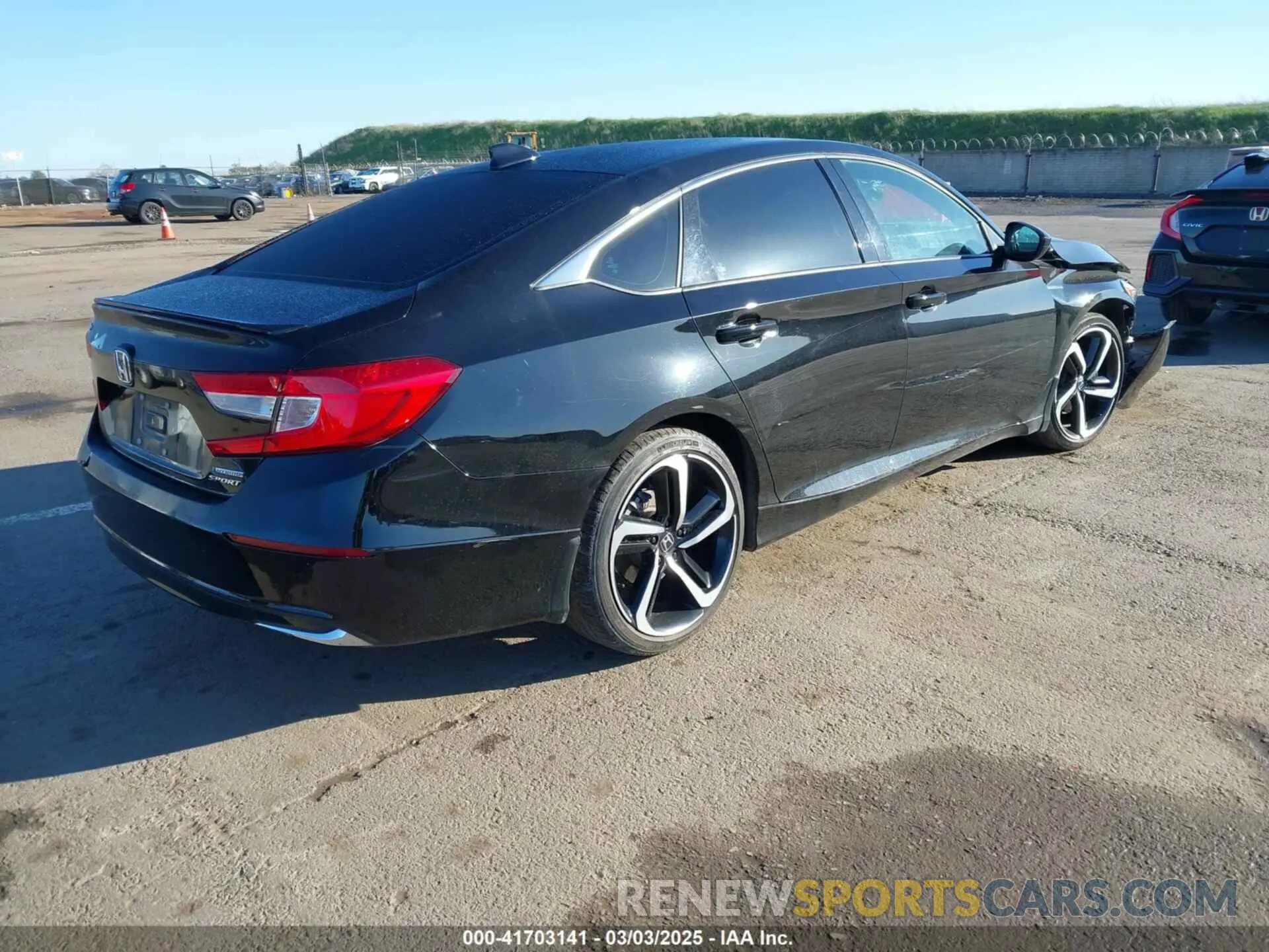 4 Фотография поврежденного автомобиля 1HGCV3F24NA010669 HONDA ACCORD 2022