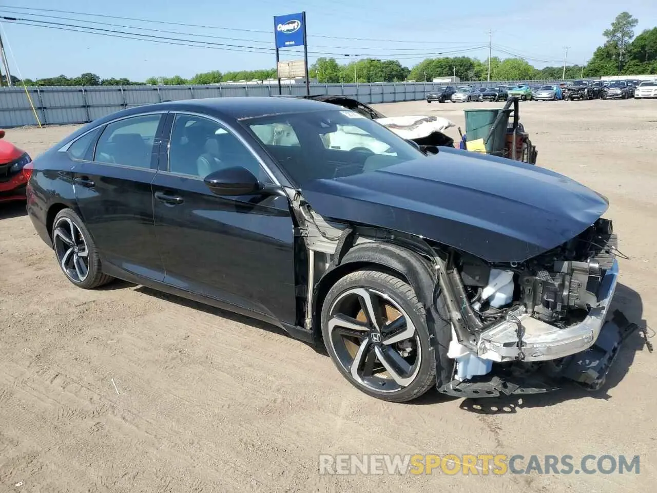 4 Photograph of a damaged car 1HGCV3F24NA035149 HONDA ACCORD 2022
