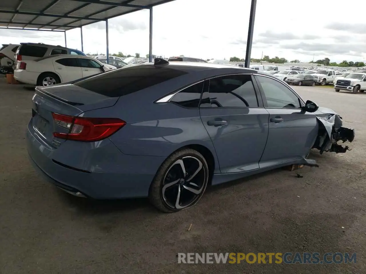 3 Photograph of a damaged car 1HGCV3F24NA037838 HONDA ACCORD 2022