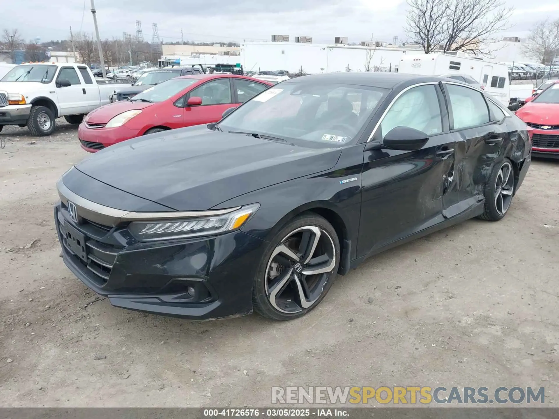 2 Фотография поврежденного автомобиля 1HGCV3F25NA012317 HONDA ACCORD 2022