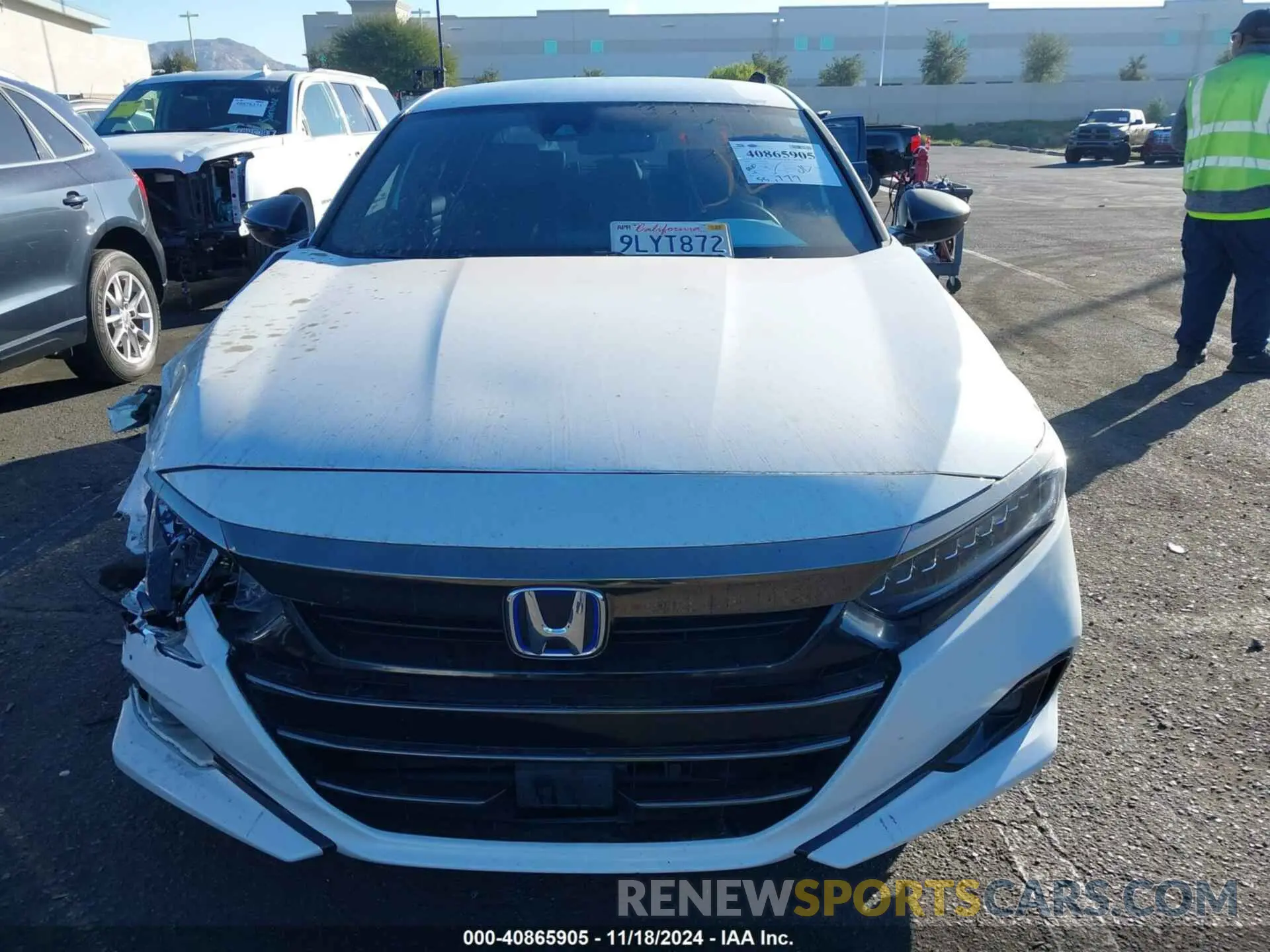 12 Photograph of a damaged car 1HGCV3F25NA020367 HONDA ACCORD 2022