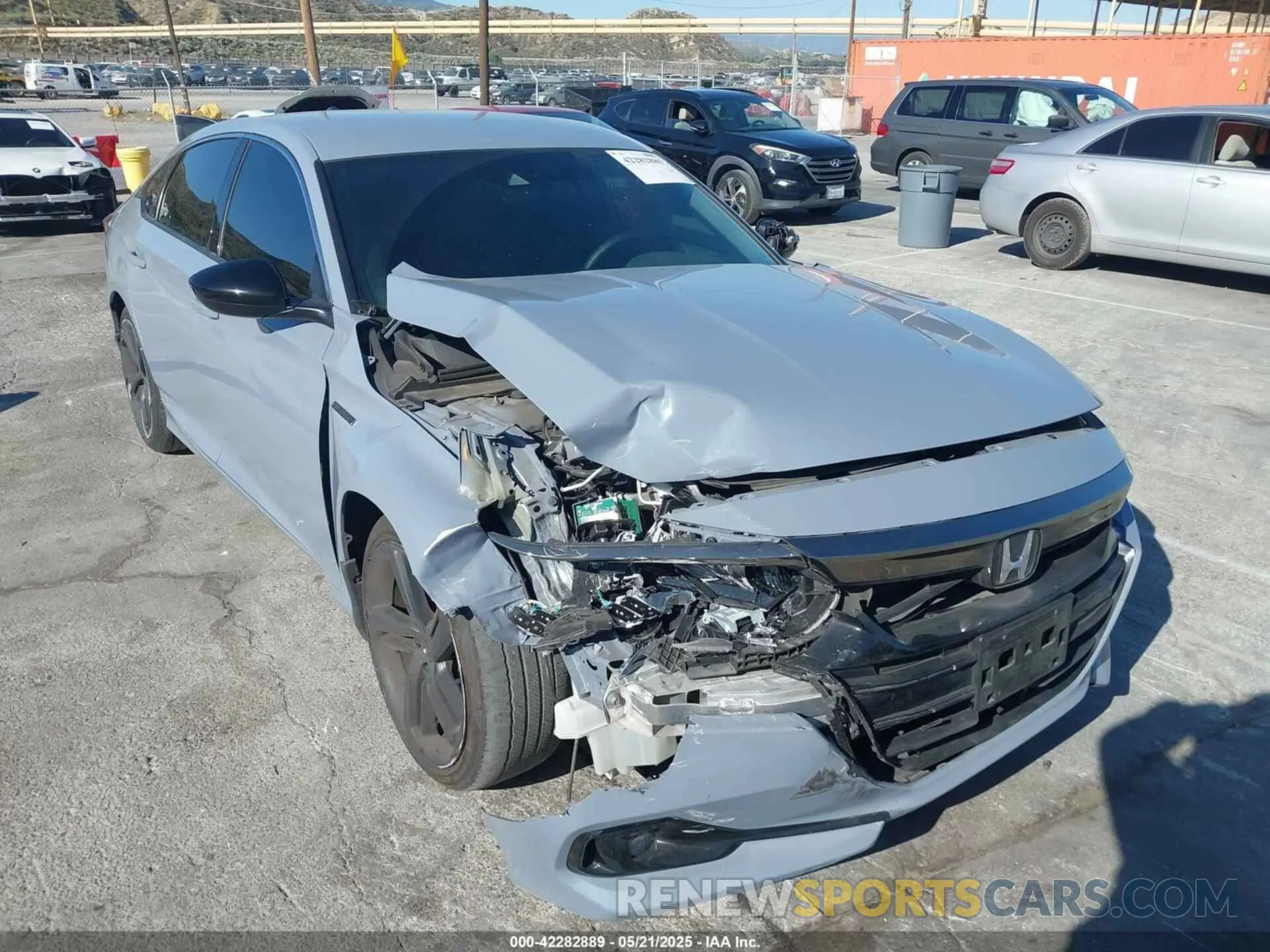 6 Фотография поврежденного автомобиля 1HGCV3F26NA033774 HONDA ACCORD 2022