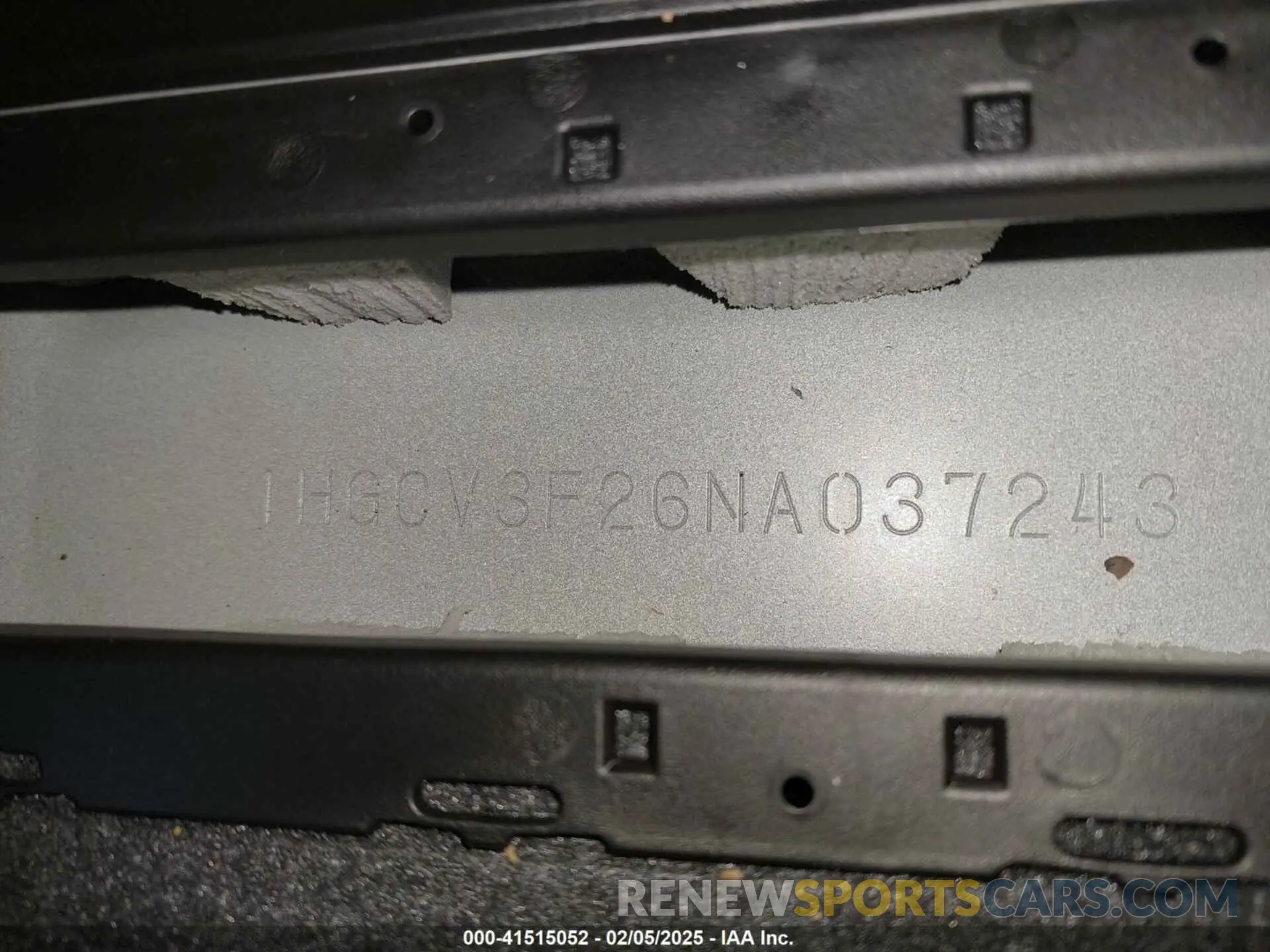 9 Фотография поврежденного автомобиля 1HGCV3F26NA037243 HONDA ACCORD 2022