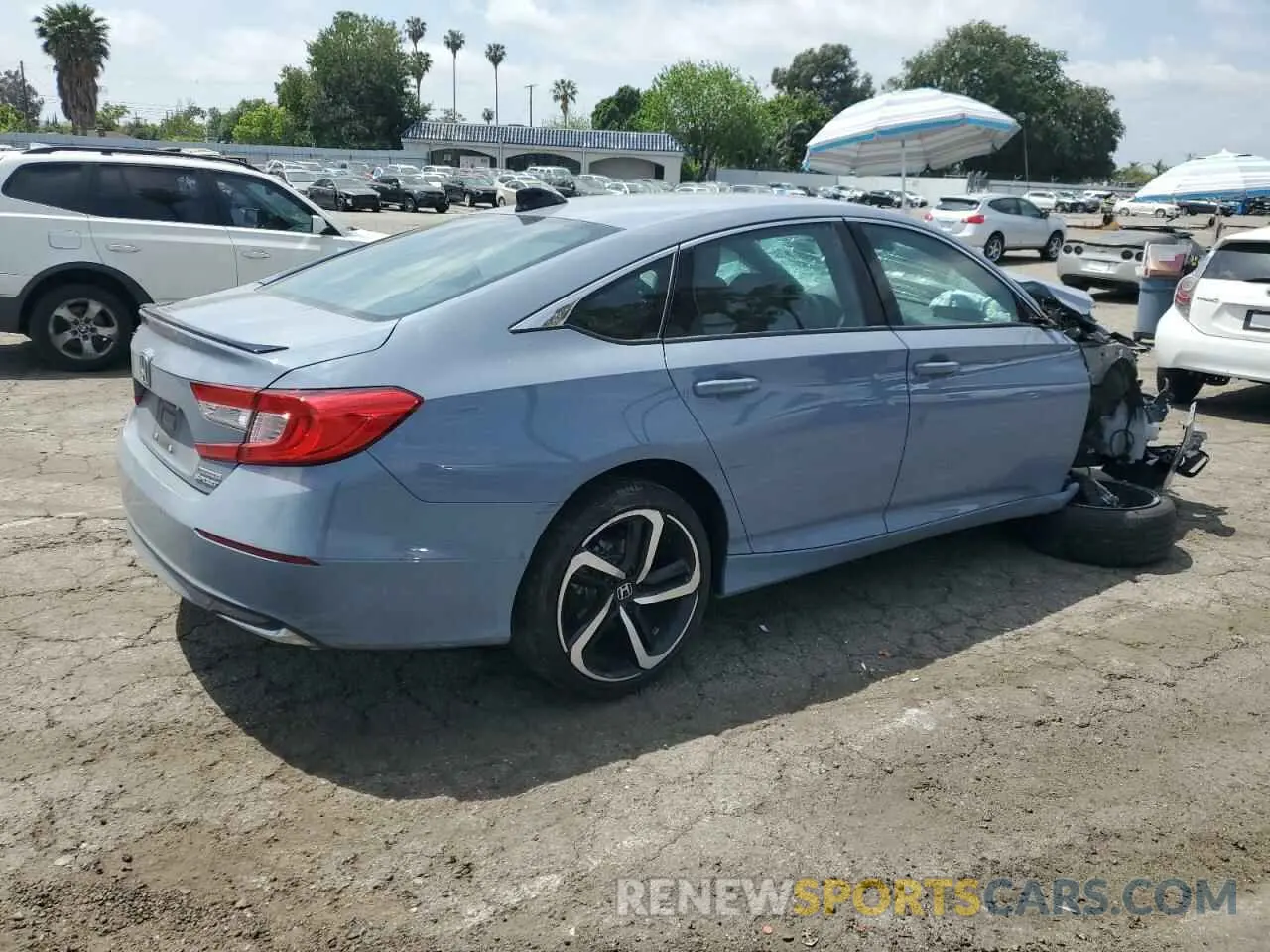 3 Photograph of a damaged car 1HGCV3F27NA020855 HONDA ACCORD 2022