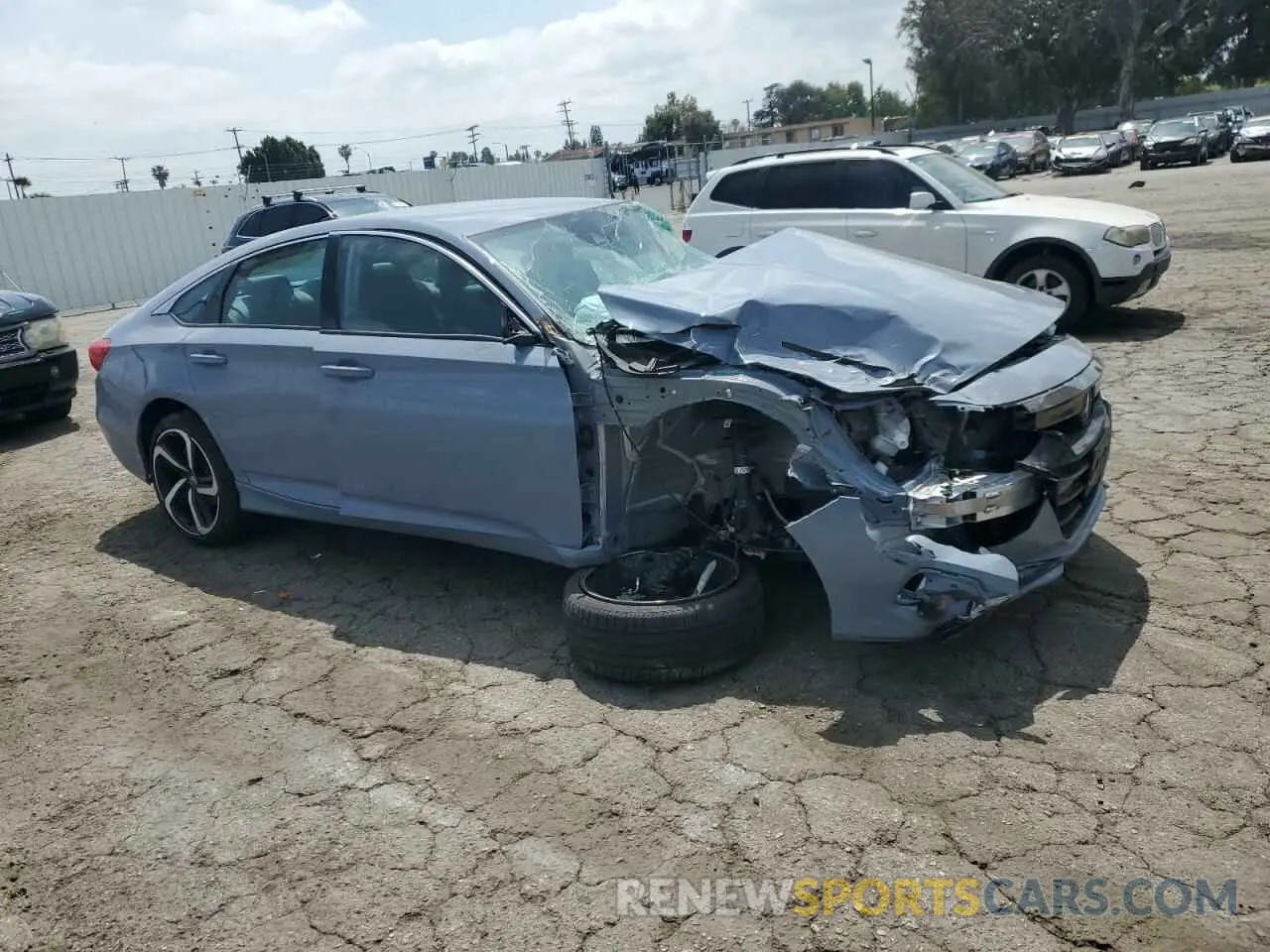4 Photograph of a damaged car 1HGCV3F27NA020855 HONDA ACCORD 2022