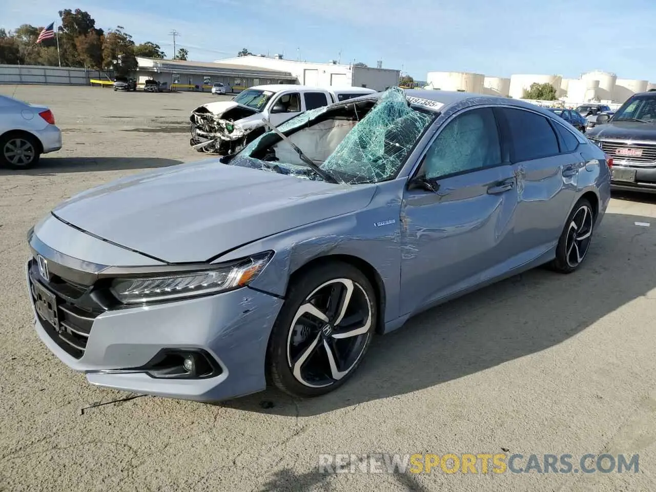 1 Фотография поврежденного автомобиля 1HGCV3F27NA032827 HONDA ACCORD 2022