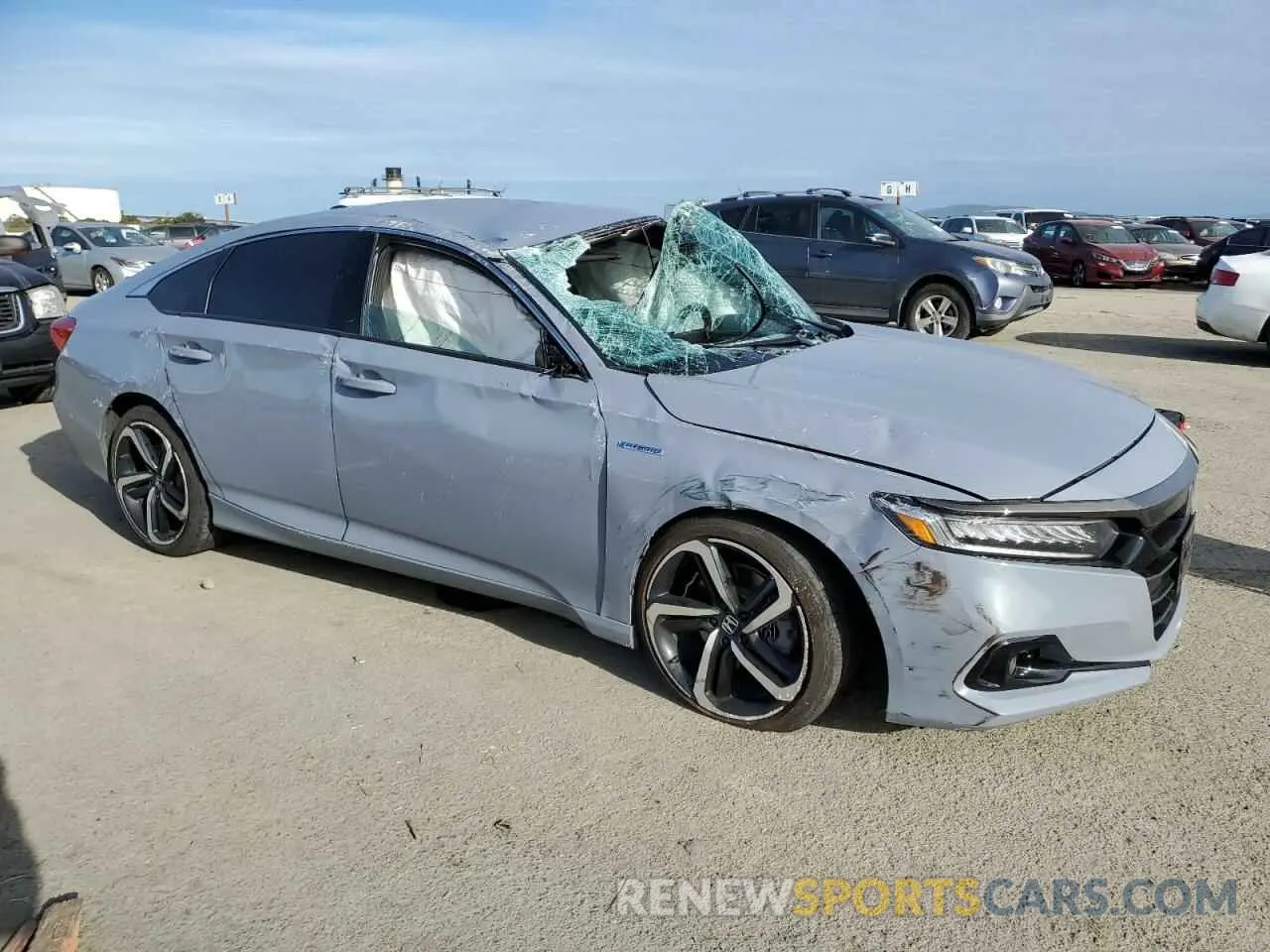 4 Фотография поврежденного автомобиля 1HGCV3F27NA032827 HONDA ACCORD 2022