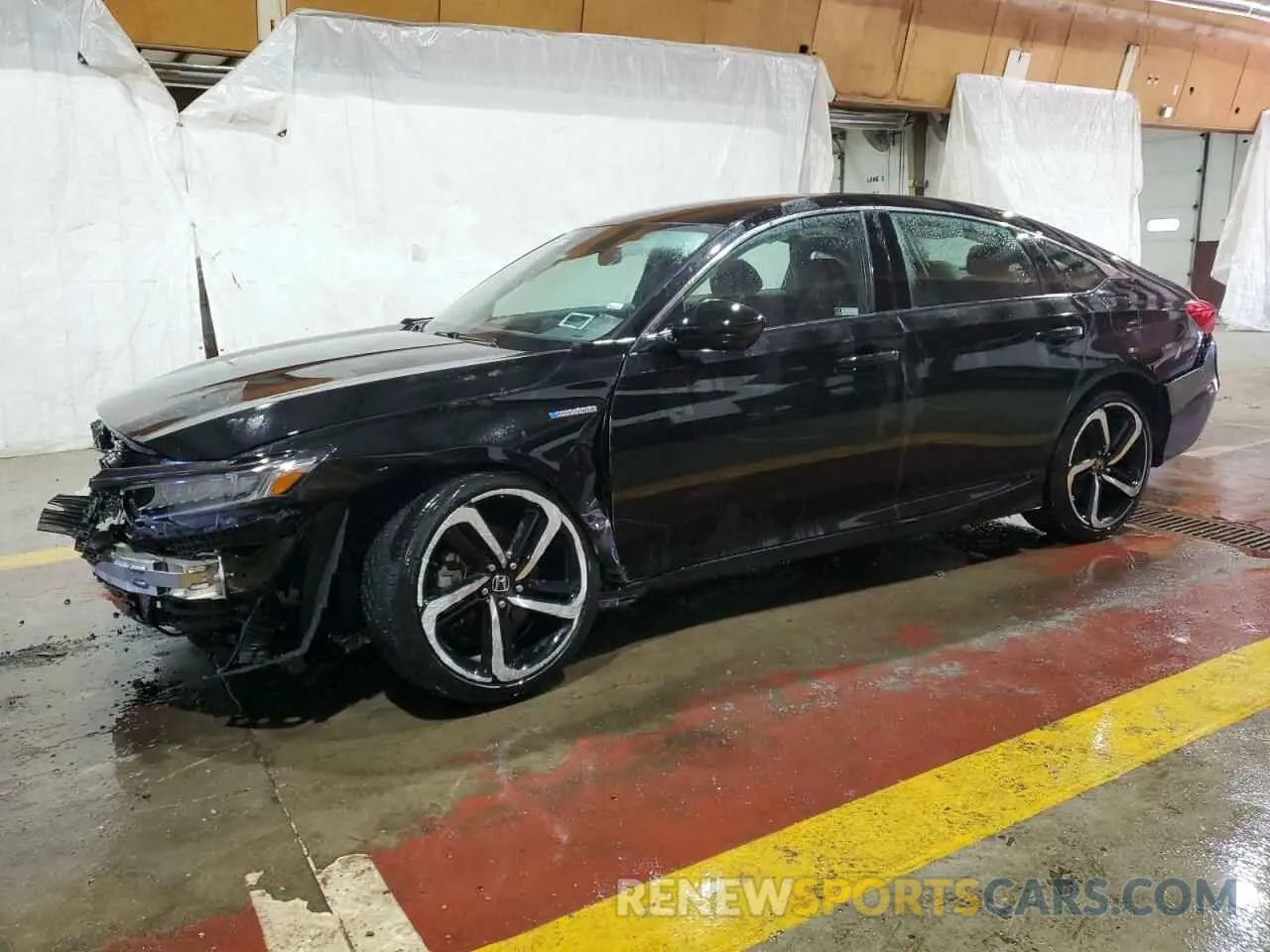 1 Photograph of a damaged car 1HGCV3F28NA026244 HONDA ACCORD 2022
