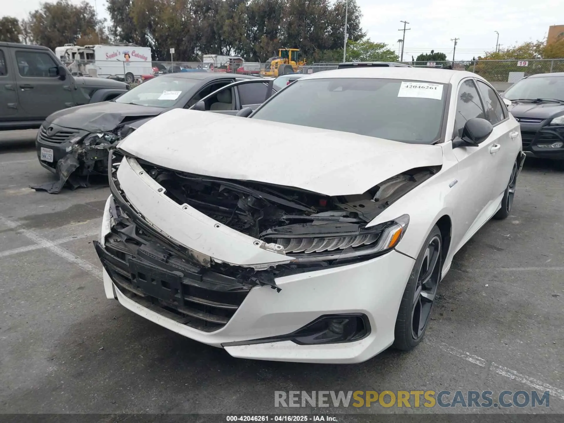 2 Photograph of a damaged car 1HGCV3F28NA032108 HONDA ACCORD 2022