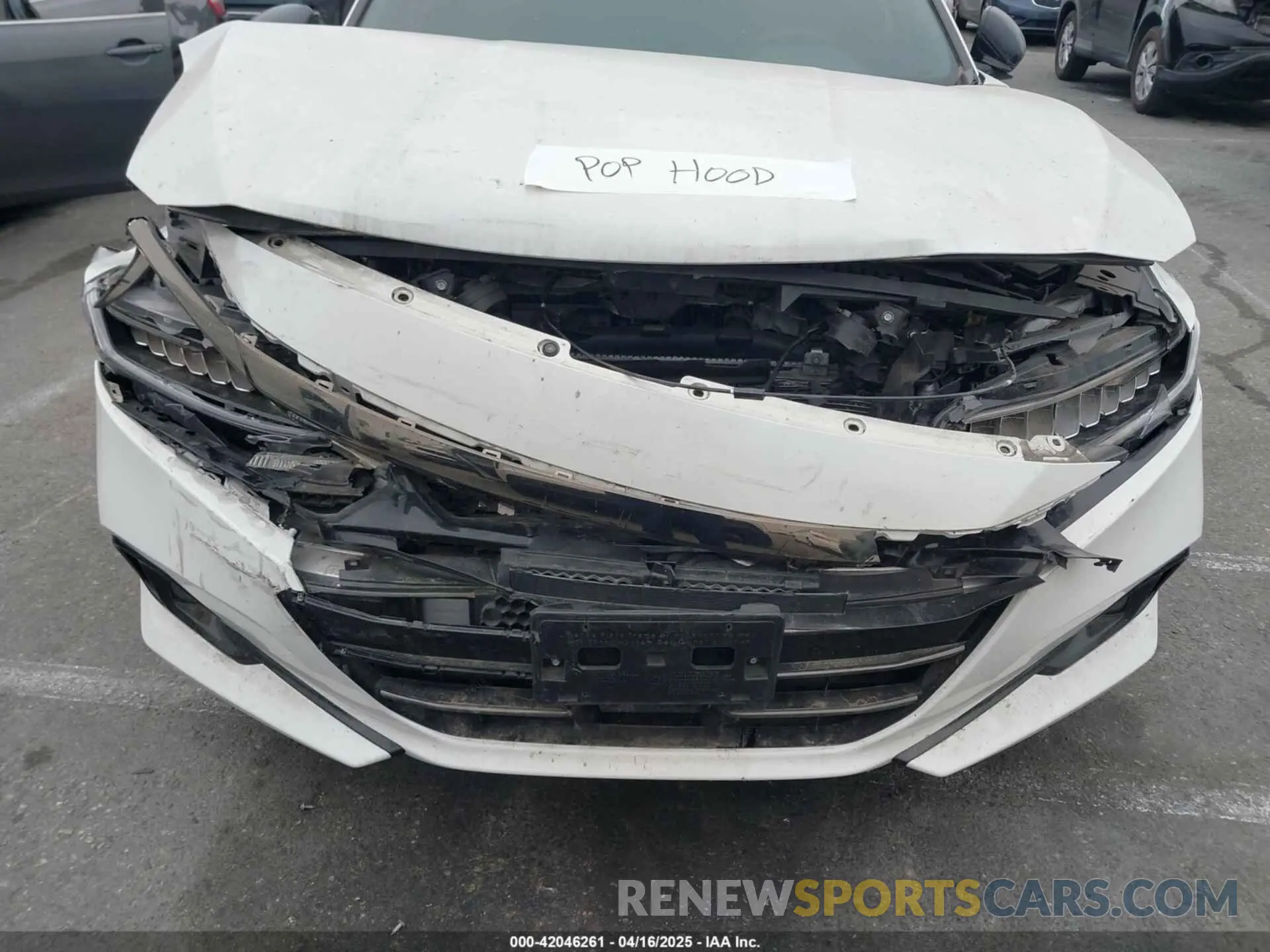 6 Photograph of a damaged car 1HGCV3F28NA032108 HONDA ACCORD 2022
