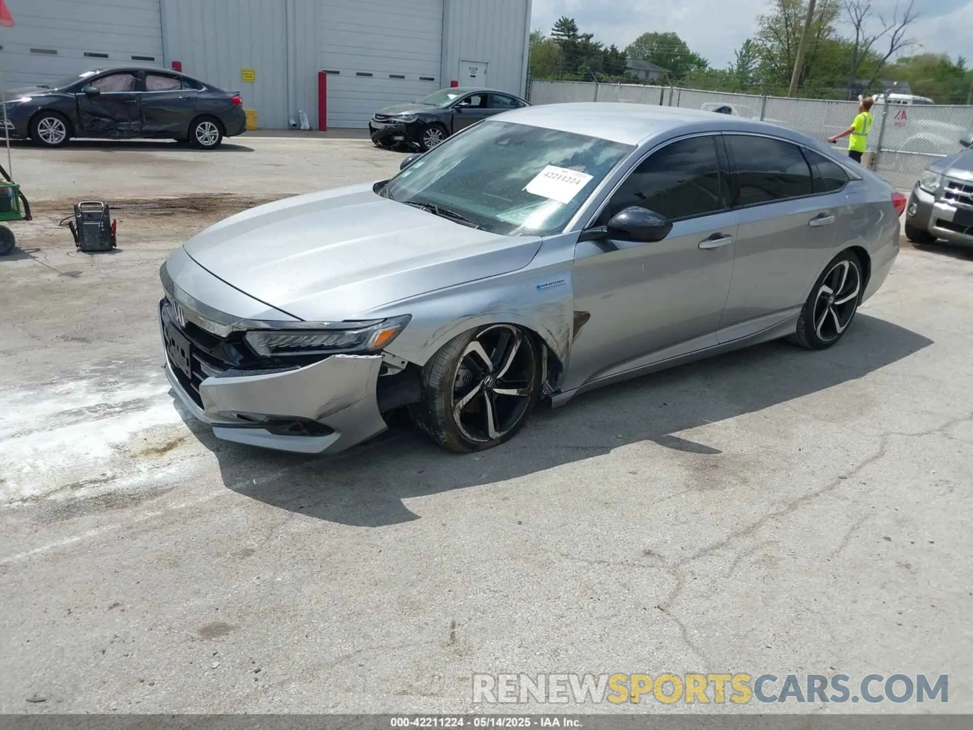 2 Фотография поврежденного автомобиля 1HGCV3F28NA039477 HONDA ACCORD 2022