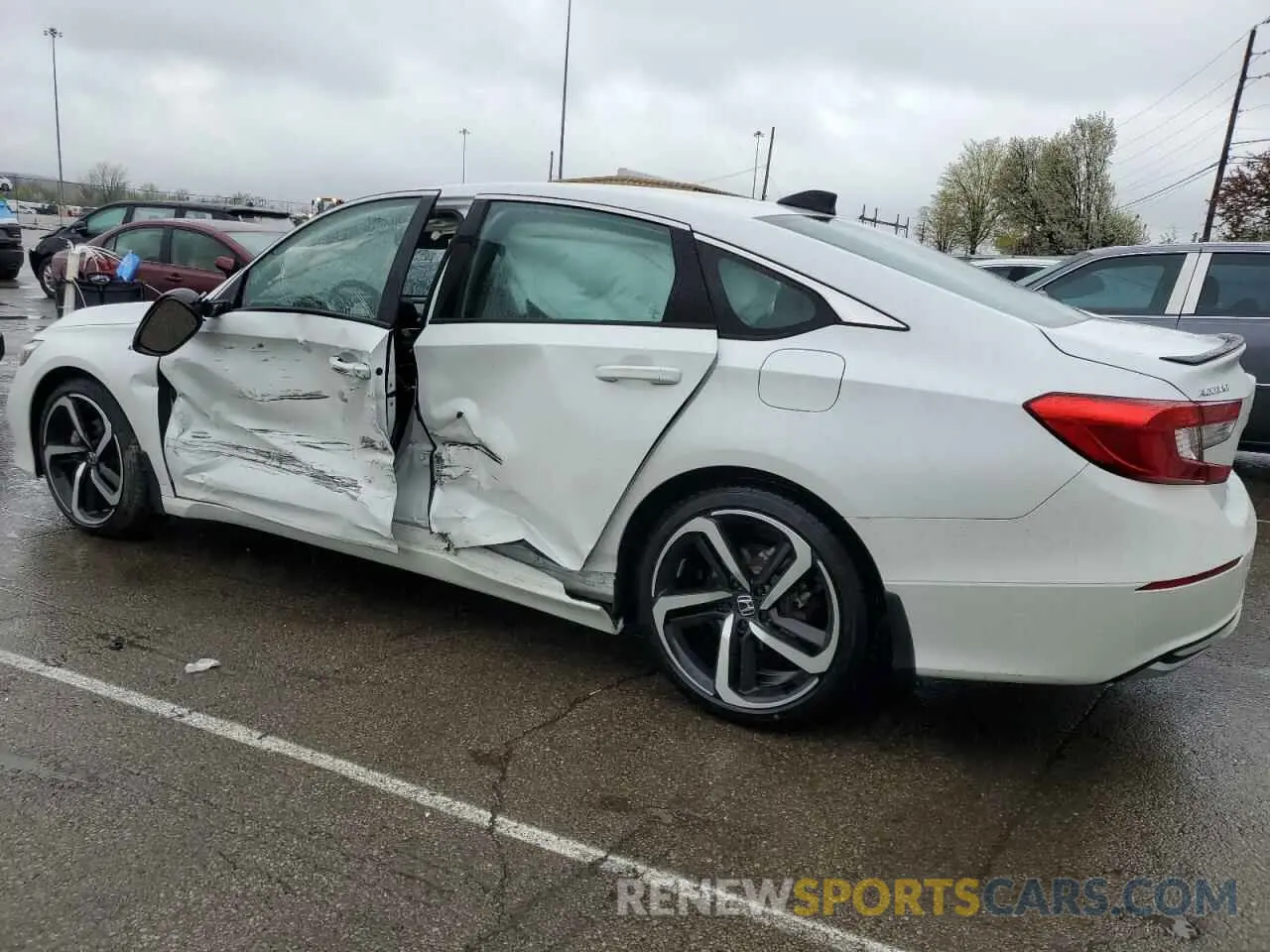 2 Photograph of a damaged car 1HGCV3F28NA044842 HONDA ACCORD 2022