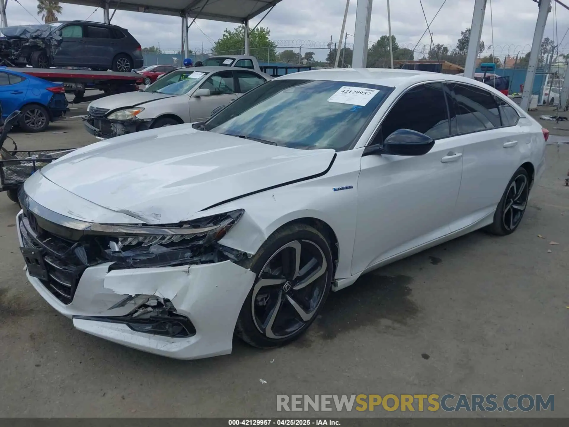 2 Фотография поврежденного автомобиля 1HGCV3F29NA030562 HONDA ACCORD 2022