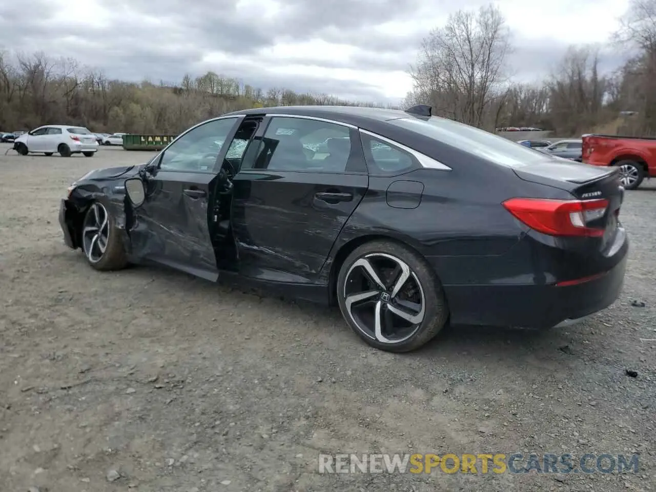 2 Photograph of a damaged car 1HGCV3F29NA035499 HONDA ACCORD 2022