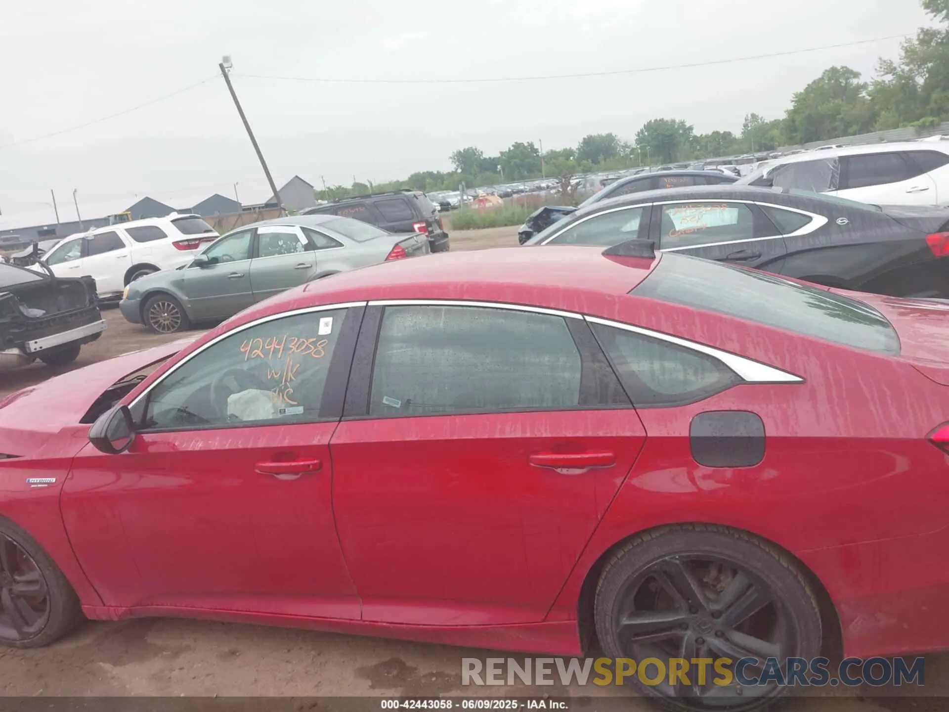 14 Photograph of a damaged car 1HGCV3F2XNA025743 HONDA ACCORD 2022