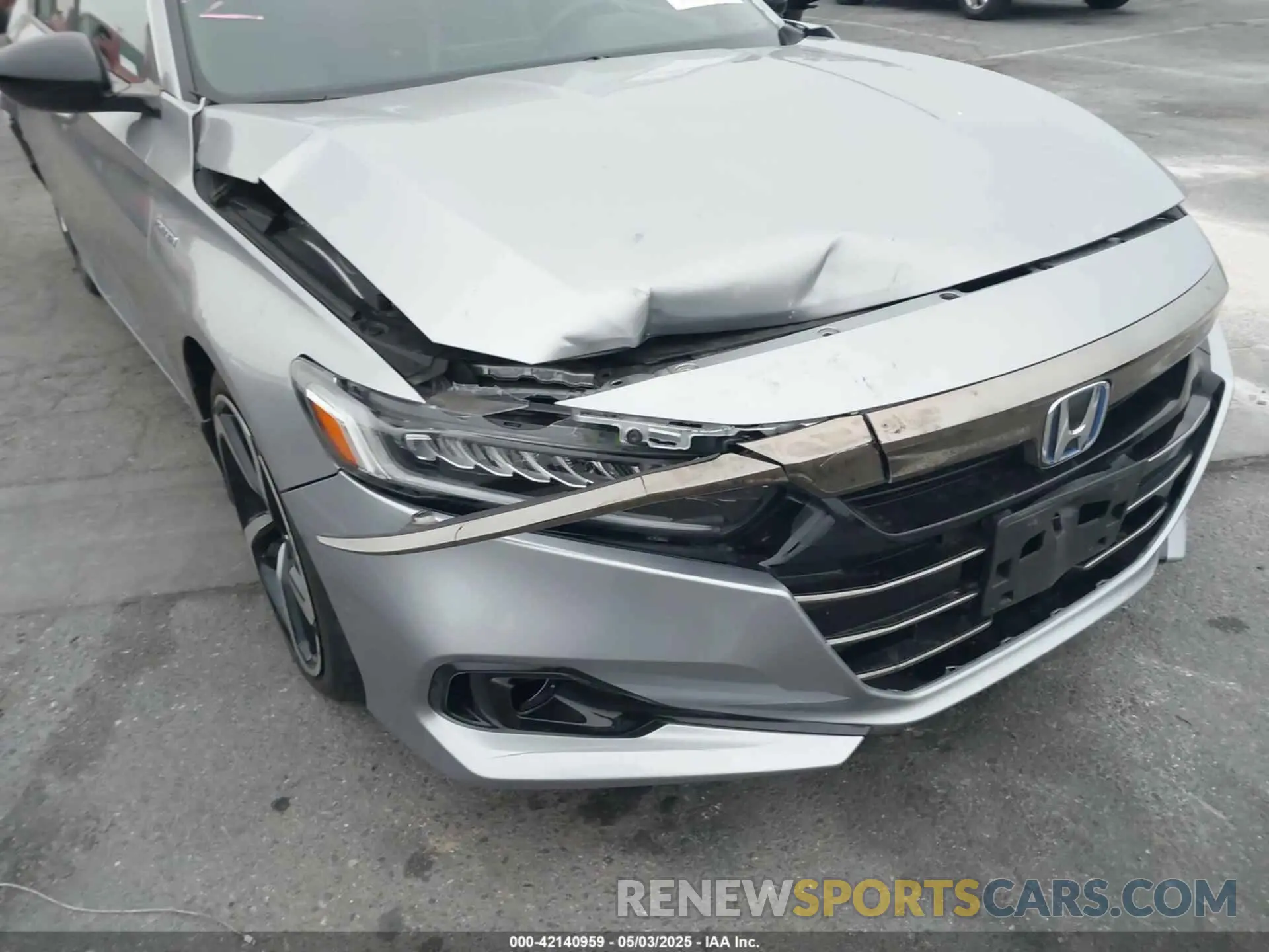 17 Photograph of a damaged car 1HGCV3F2XNA031770 HONDA ACCORD 2022