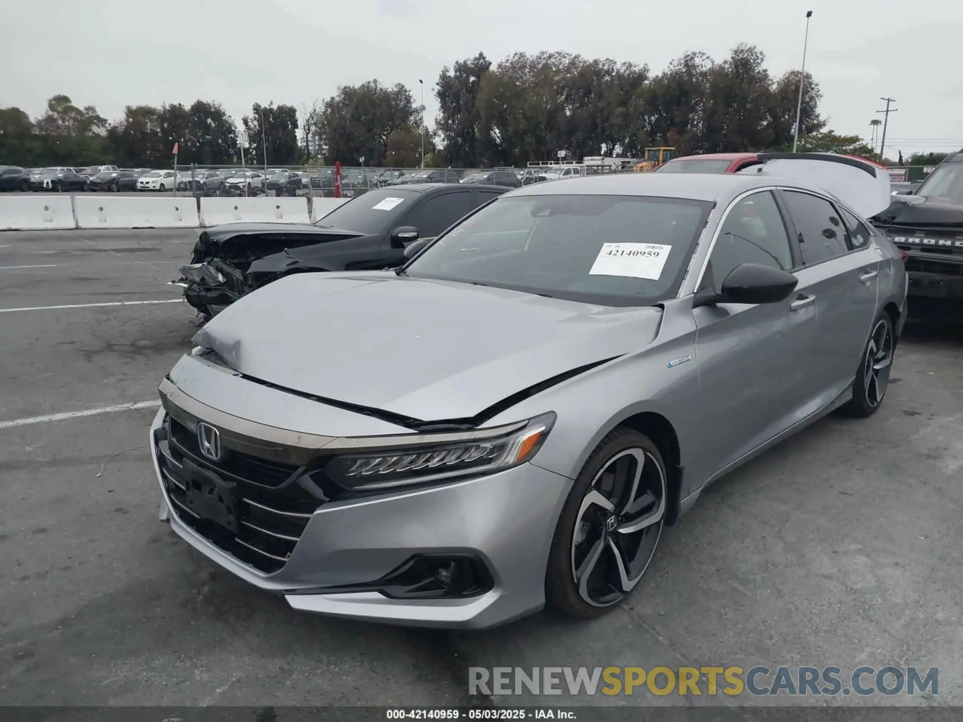 2 Photograph of a damaged car 1HGCV3F2XNA031770 HONDA ACCORD 2022