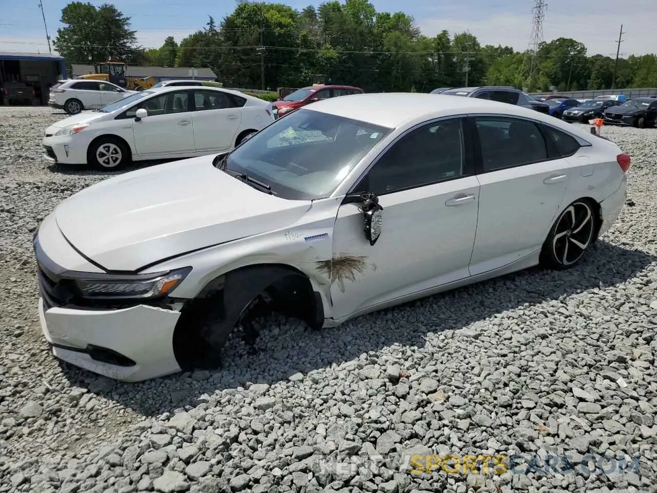 1 Photograph of a damaged car 1HGCV3F2XNA040128 HONDA ACCORD 2022