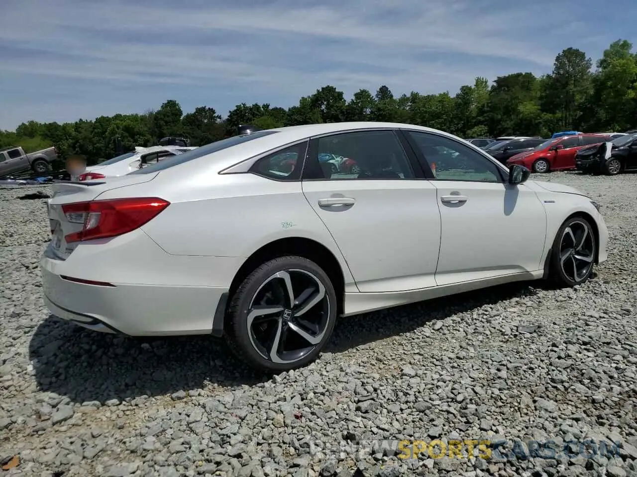 3 Photograph of a damaged car 1HGCV3F2XNA040128 HONDA ACCORD 2022
