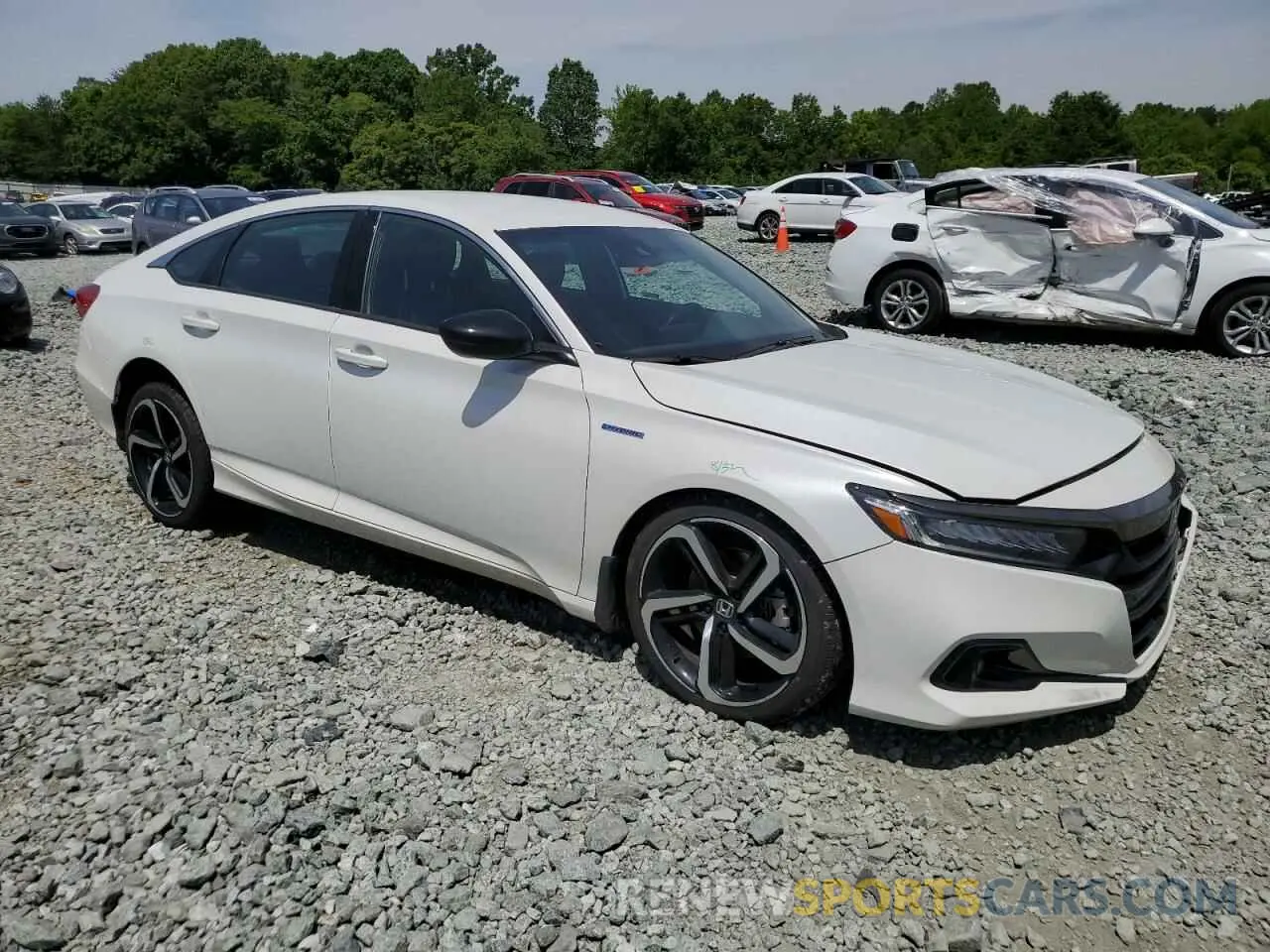 4 Photograph of a damaged car 1HGCV3F2XNA040128 HONDA ACCORD 2022